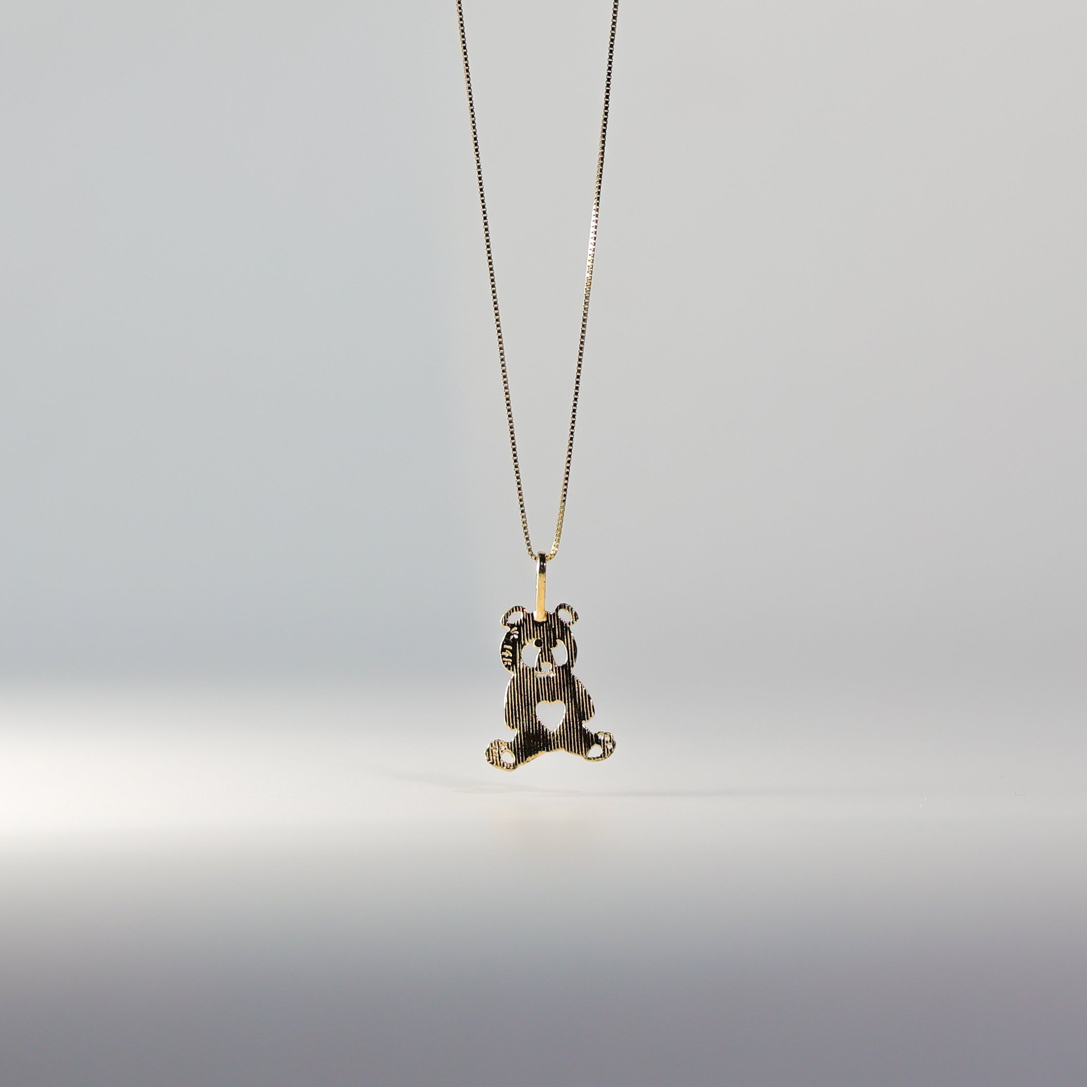 Gold Bear Pendant Model-2341 - Charlie & Co. Jewelry