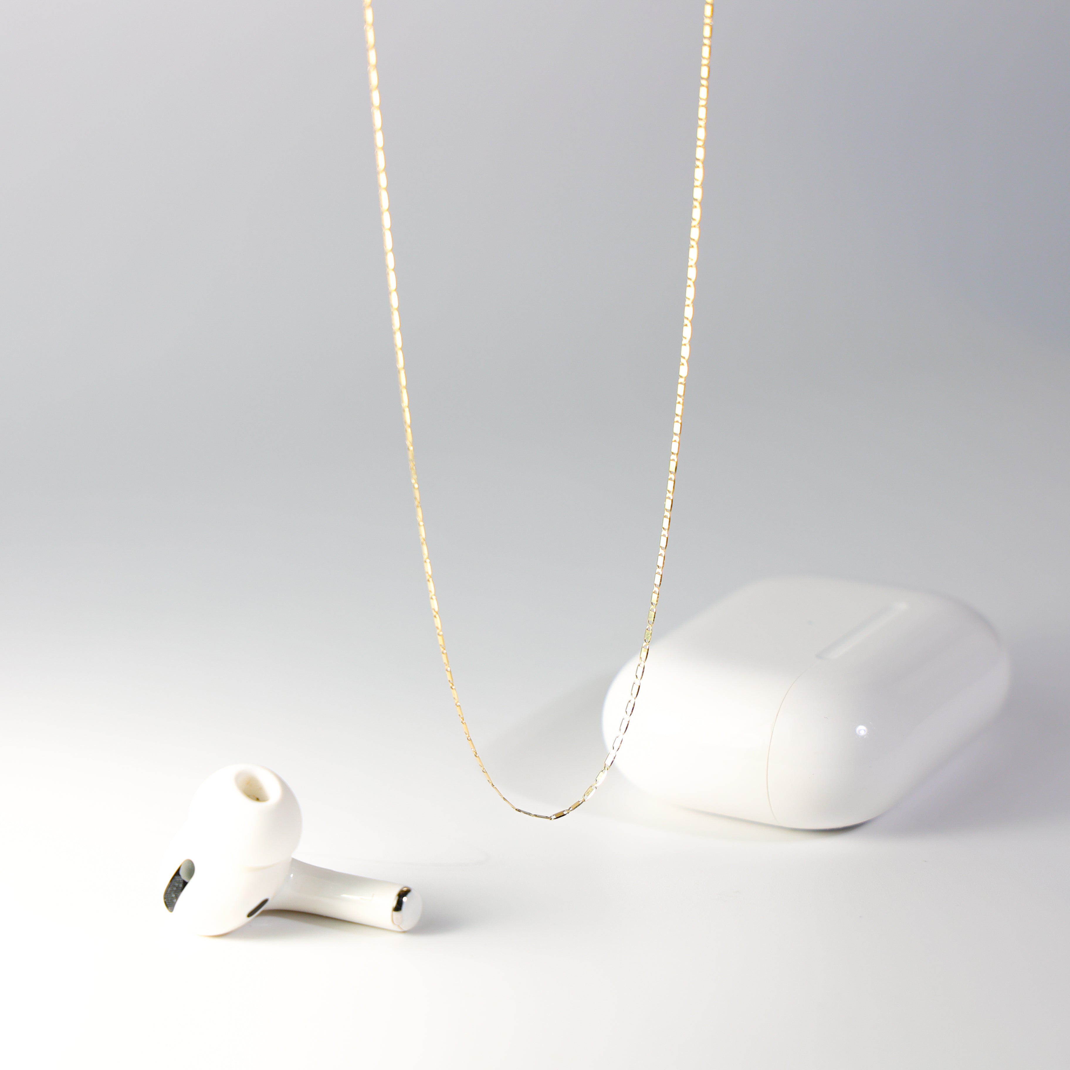 1.3mm Solid 14K Gold Valentino Chain Model-0266 - Charlie & Co. Jewelry