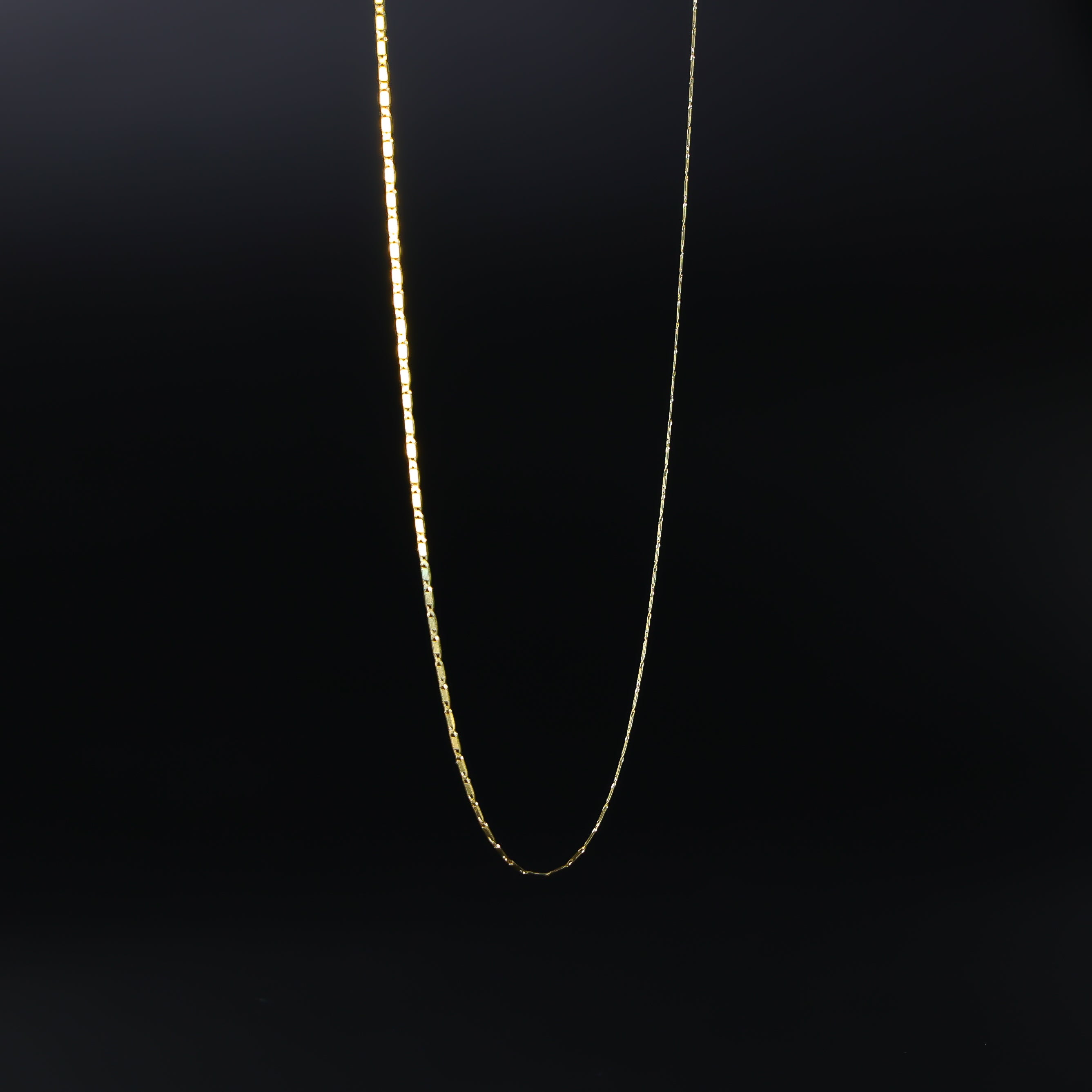 1.3mm Solid 14K Gold Valentino Chain Model-0266 - Charlie & Co. Jewelry