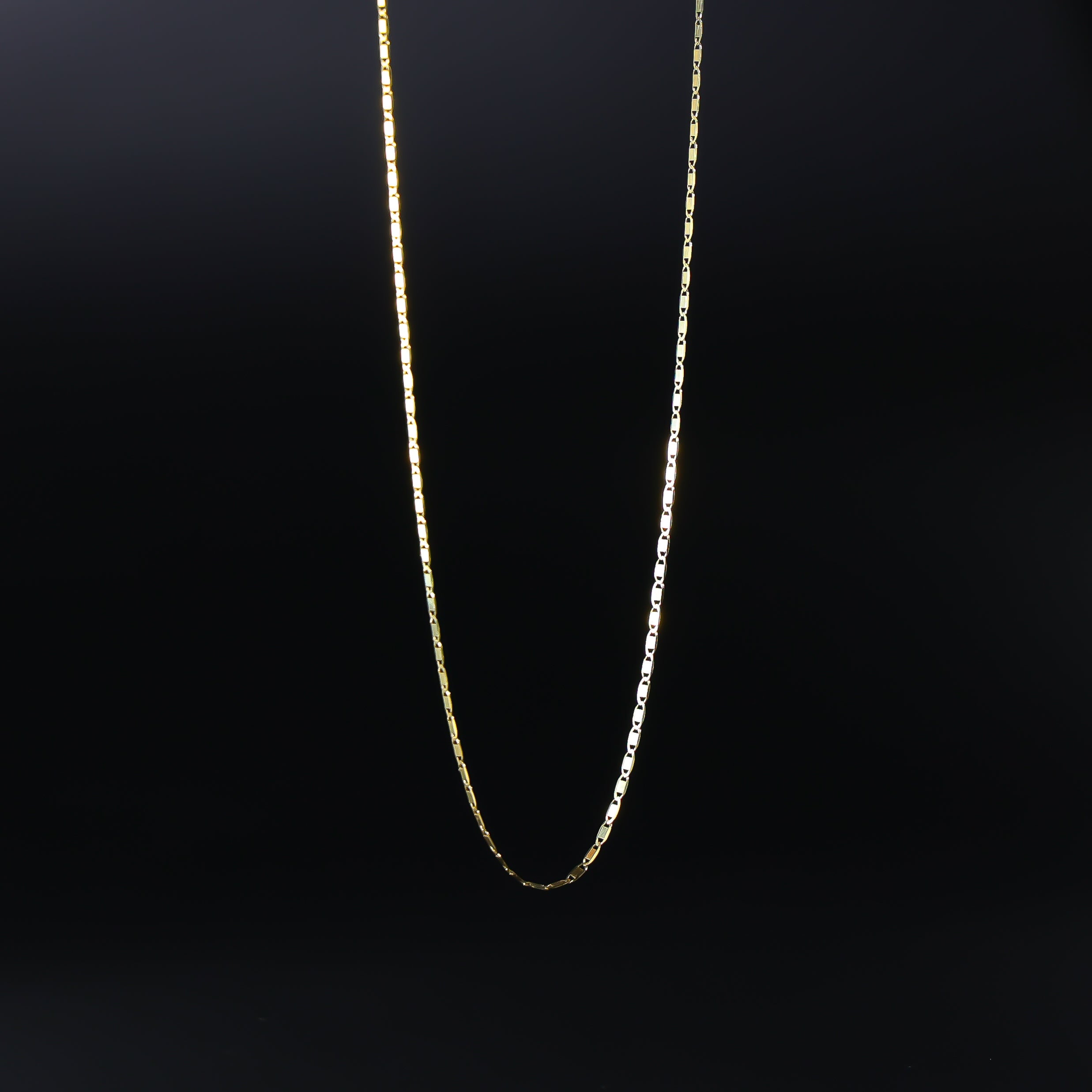 1.3mm Solid 14K Gold Valentino Chain Model-0266 - Charlie & Co. Jewelry