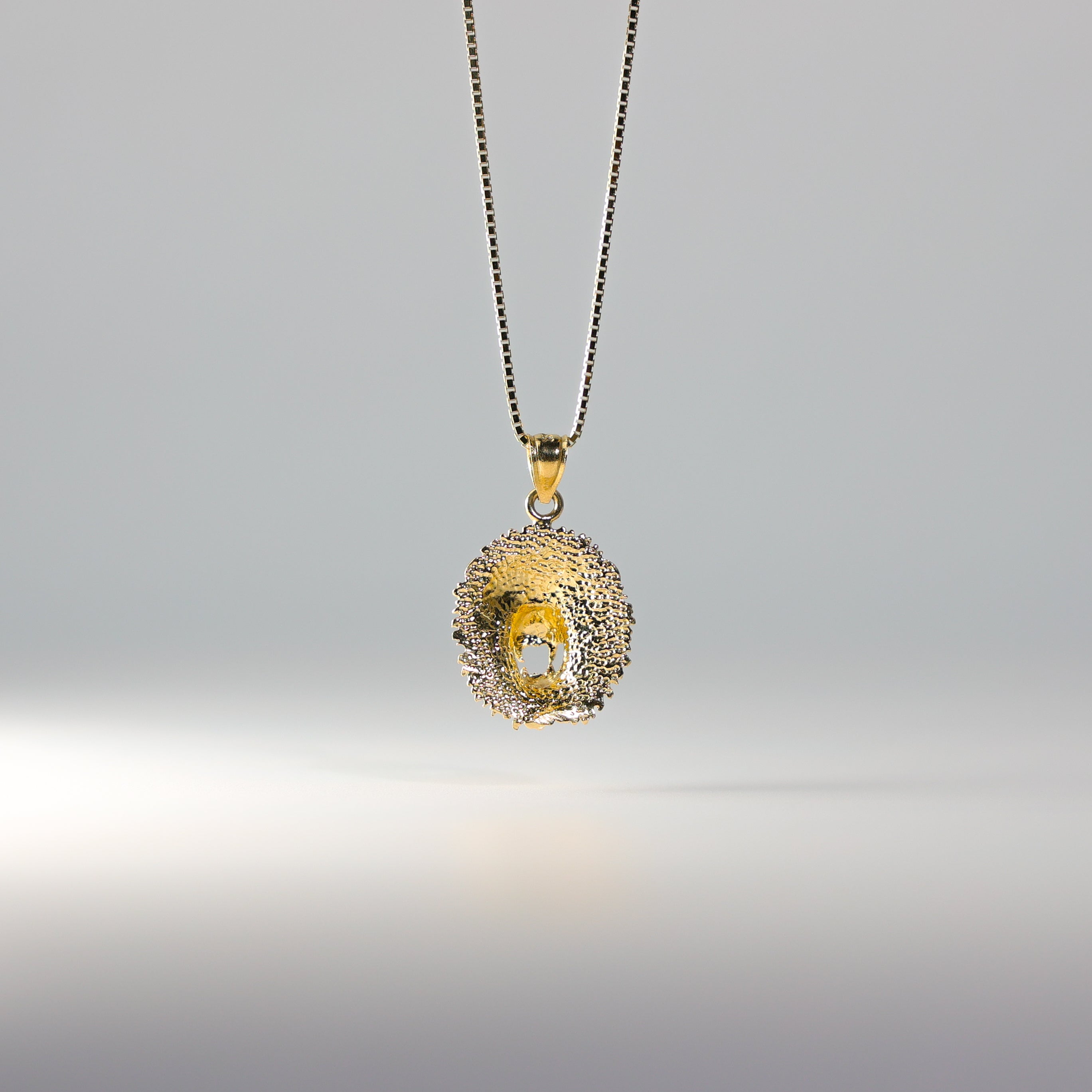 Gold lion Pendant Model-1620 - Charlie & Co. Jewelry