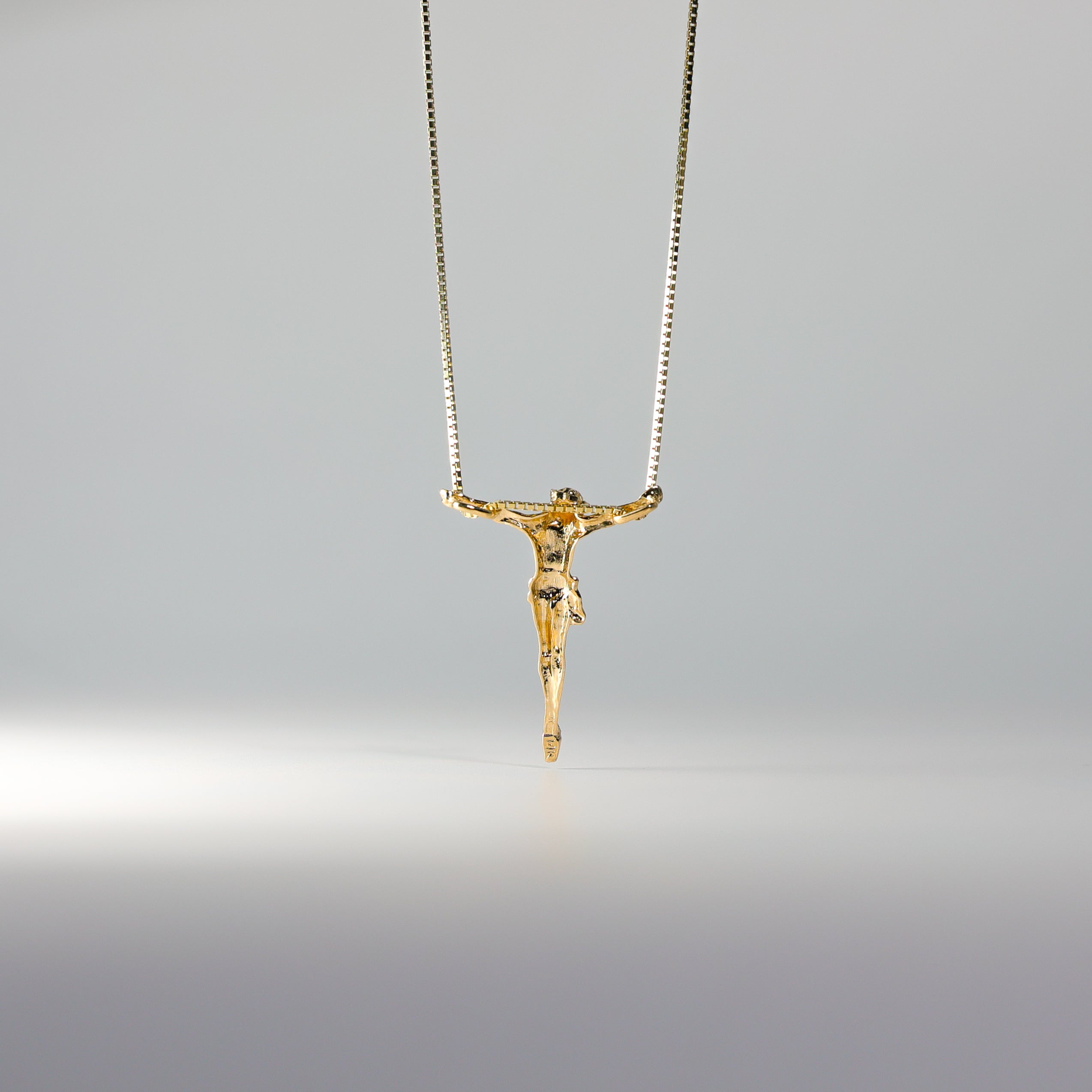 Gold Jesus Christ Body Pendant Model-1201 - Charlie & Co. Jewelry