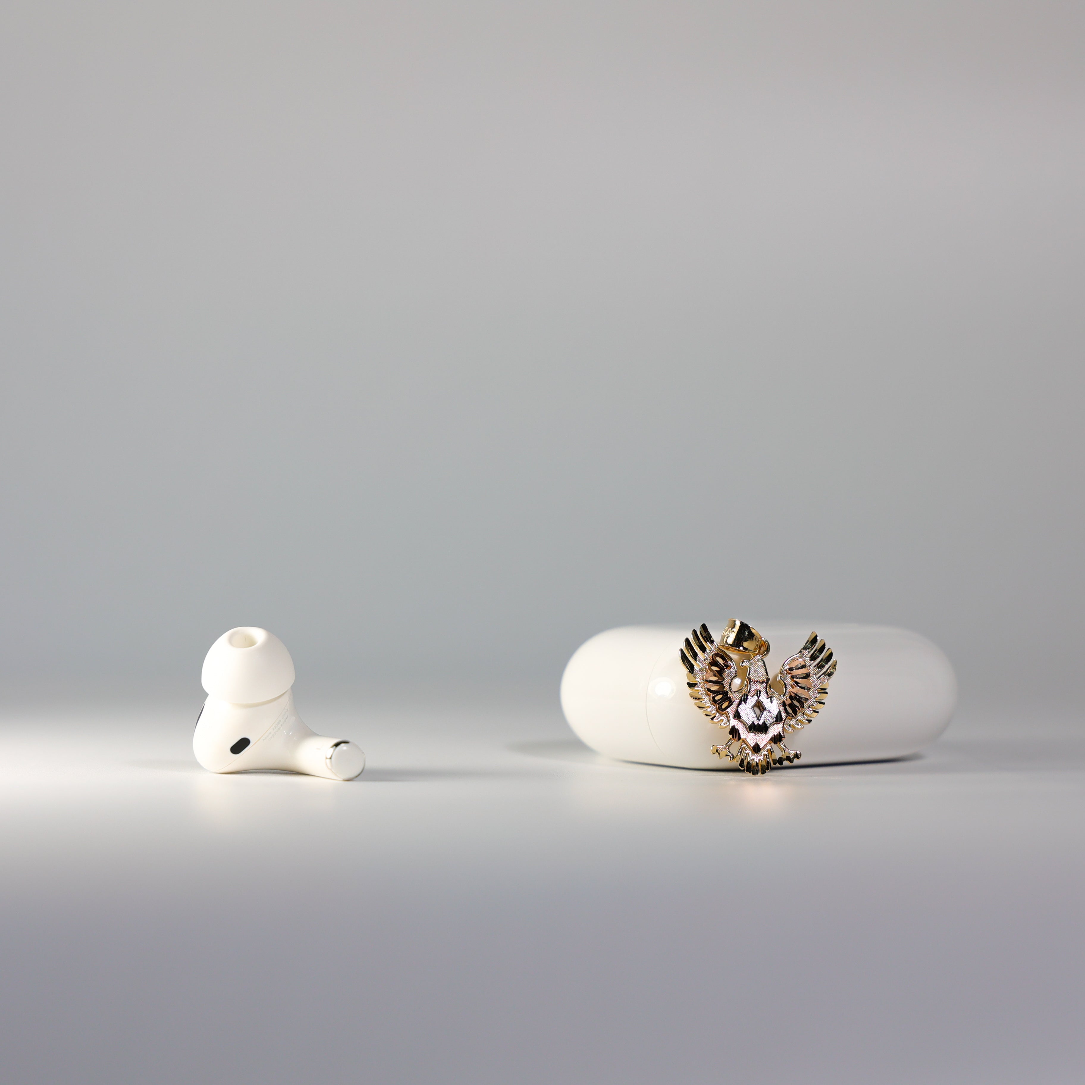 Gold Eagle Pendant Model-1604 - Charlie & Co. Jewelry