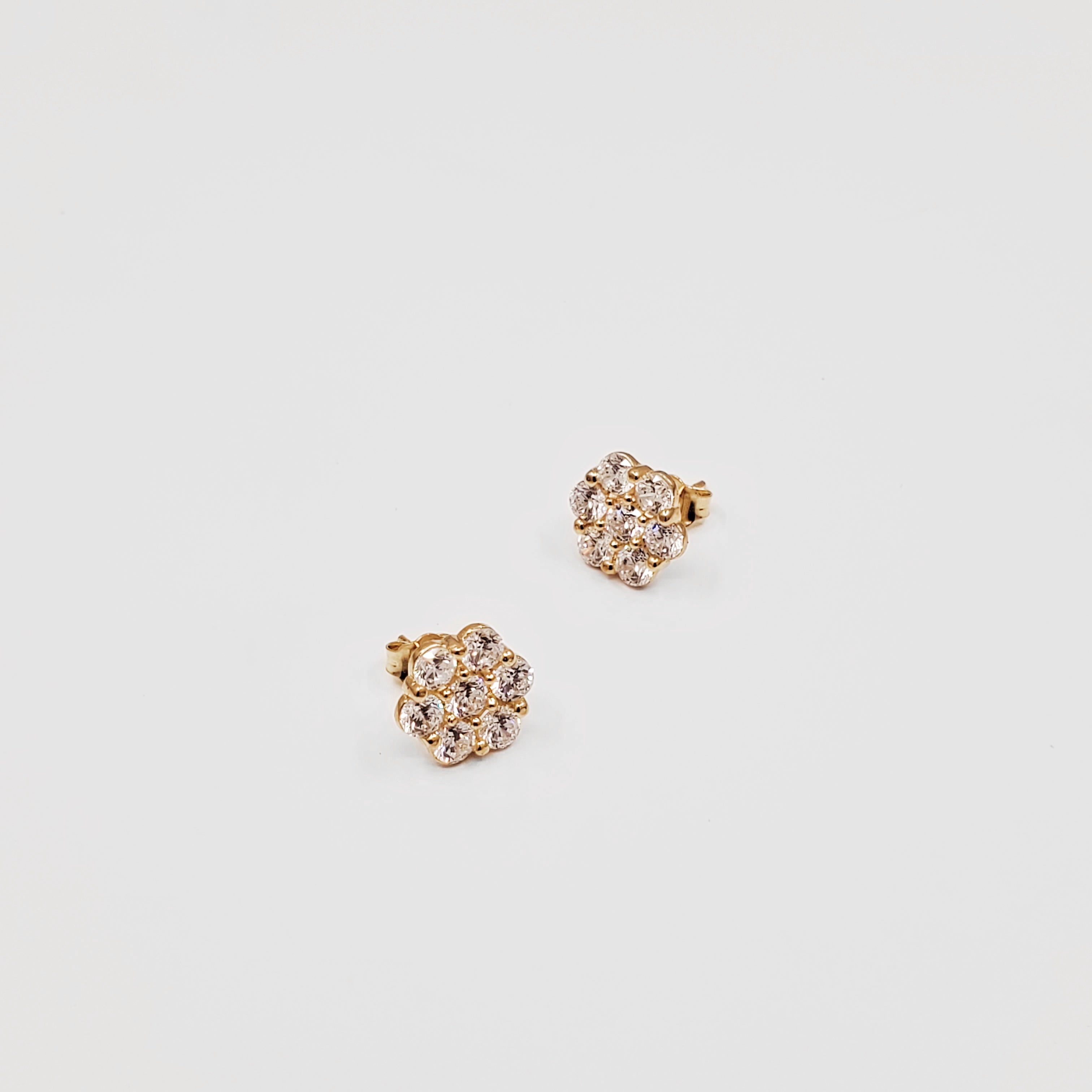 Flower Post Earrings - ChaiCoJewelry