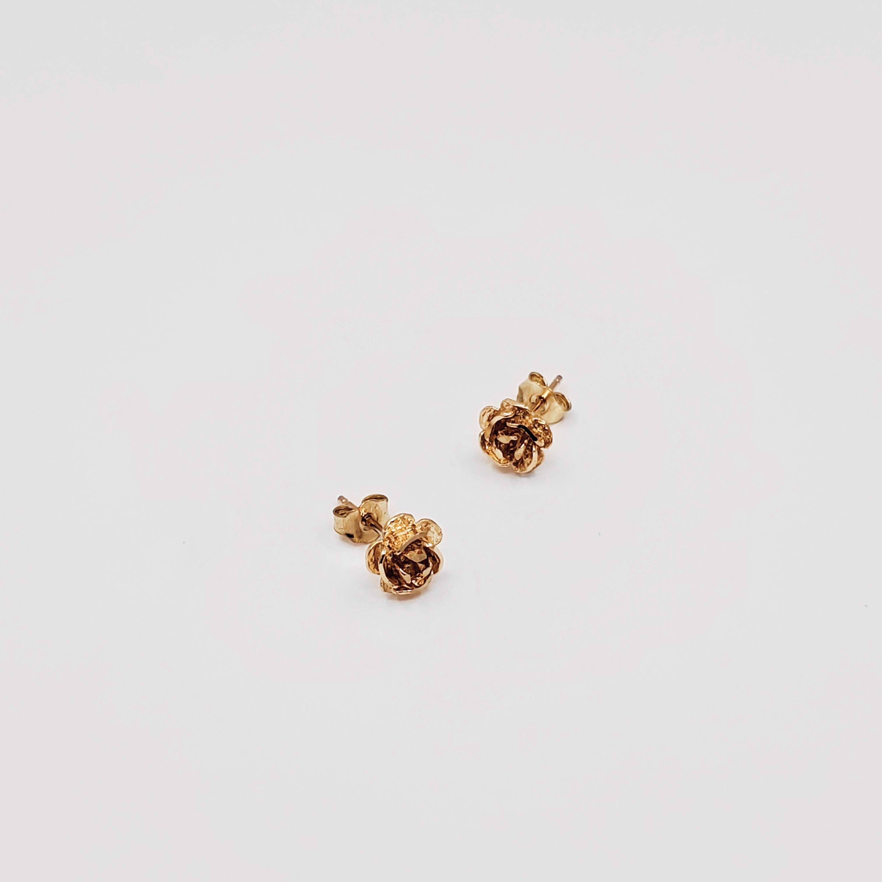 Flower Post Earrings - ChaiCoJewelry