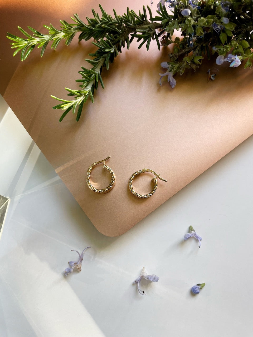 Braided Hoop Earrings - ChaiCoJewelry