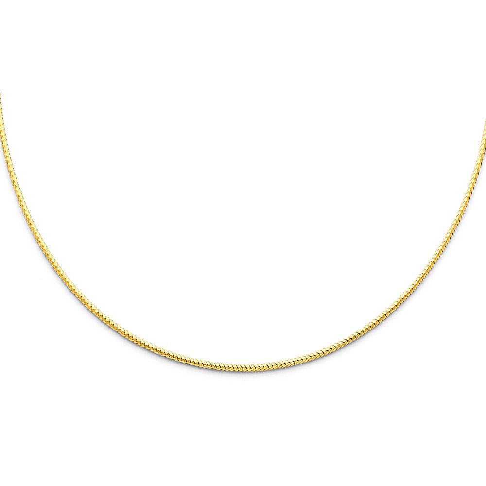 Gold Omega Necklace 1.5mm Model-NK0014 - Charlie & Co. Jewelry