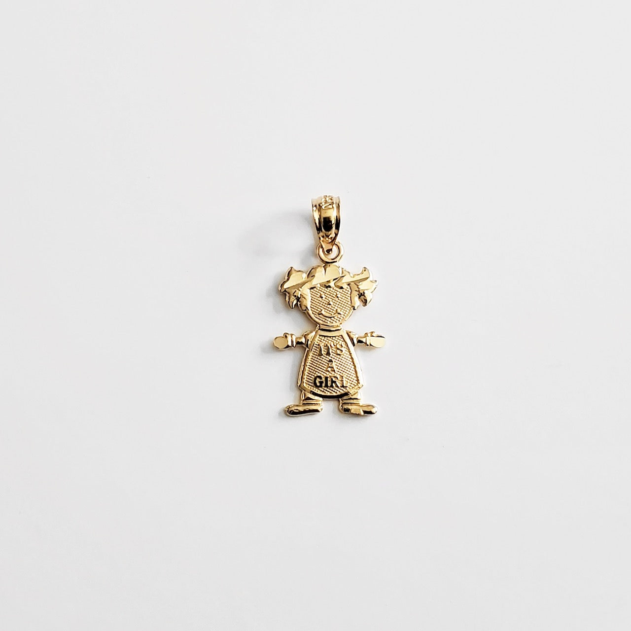 It's A Girl Pendant - ChaiCoJewelry