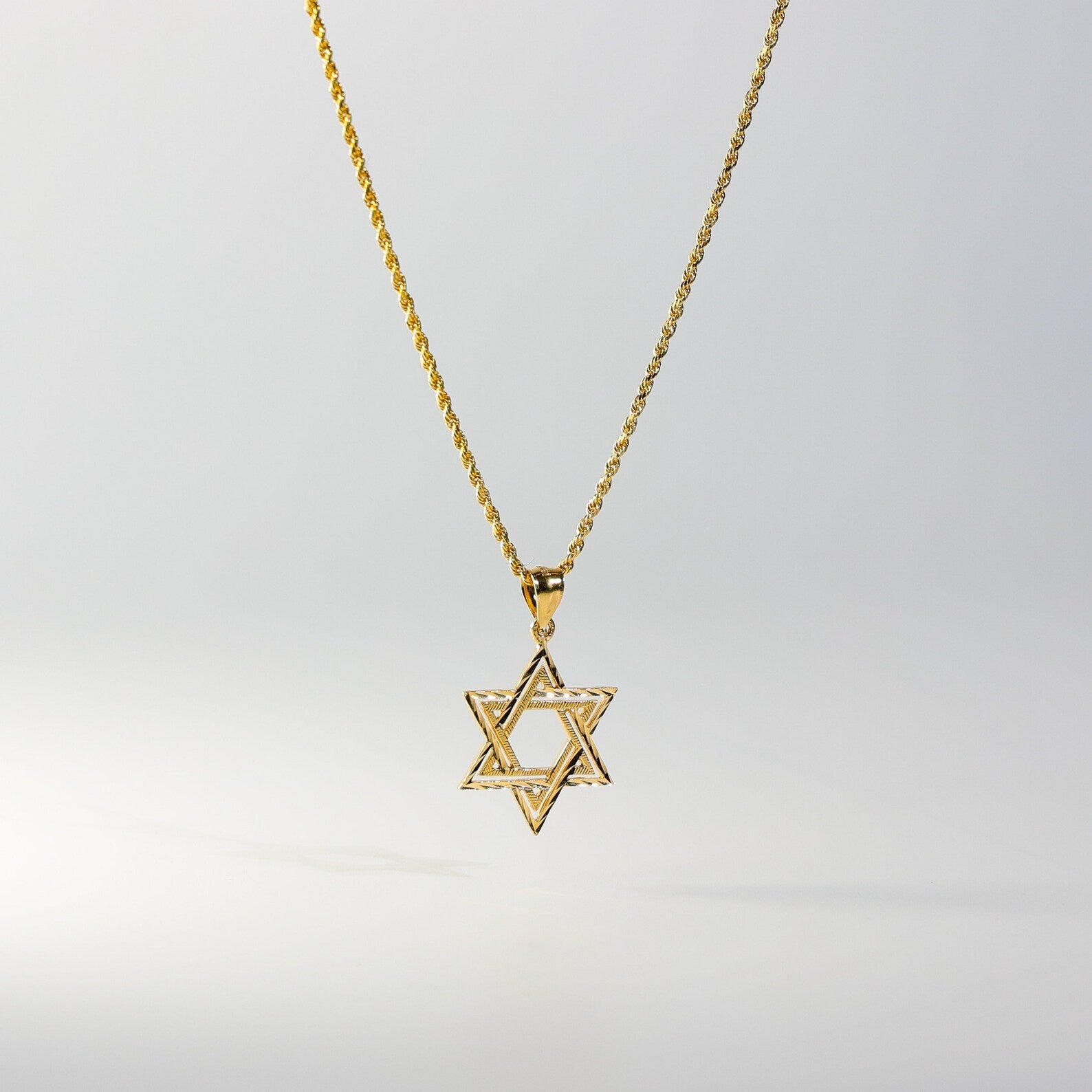 The Star of David Gold Pendant - Charlie & Co. Jewelry