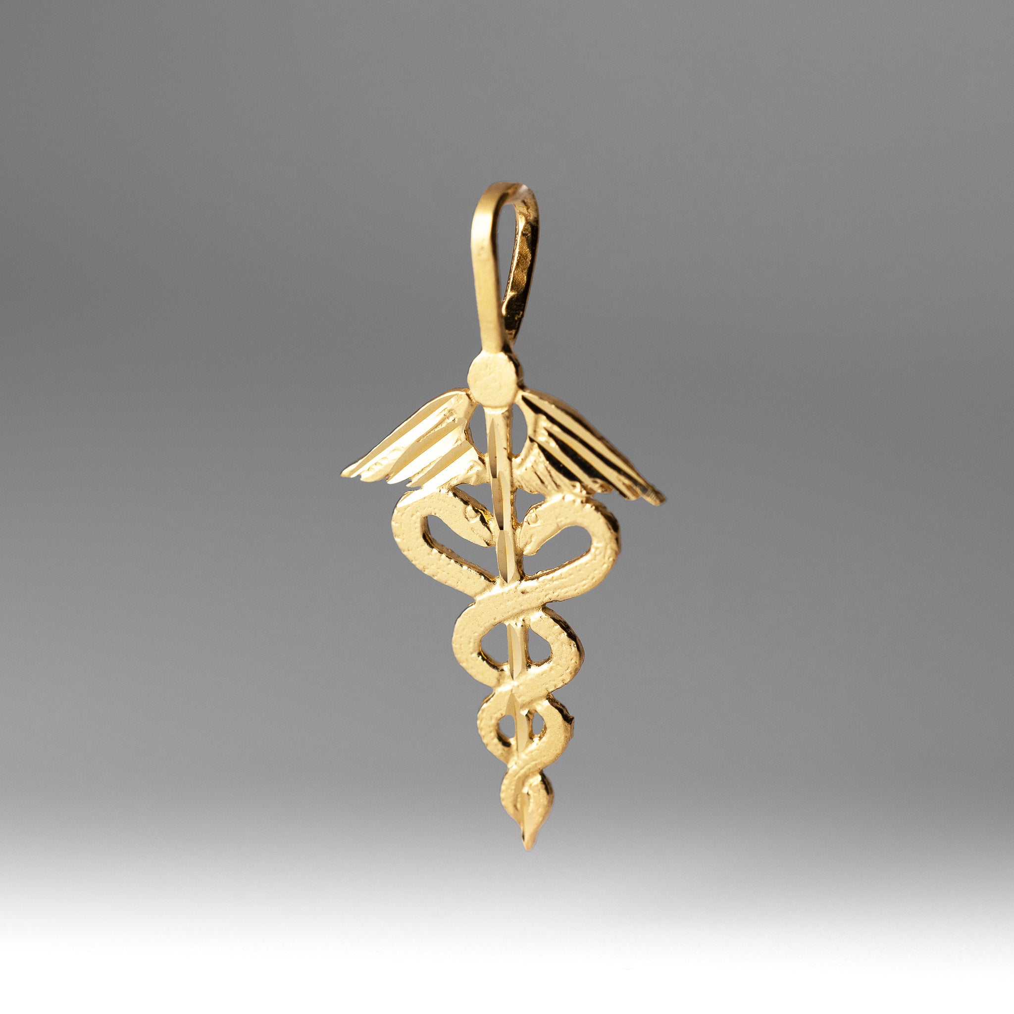 Gold Symbol of Medical SERVICE Pendant - Model 1969