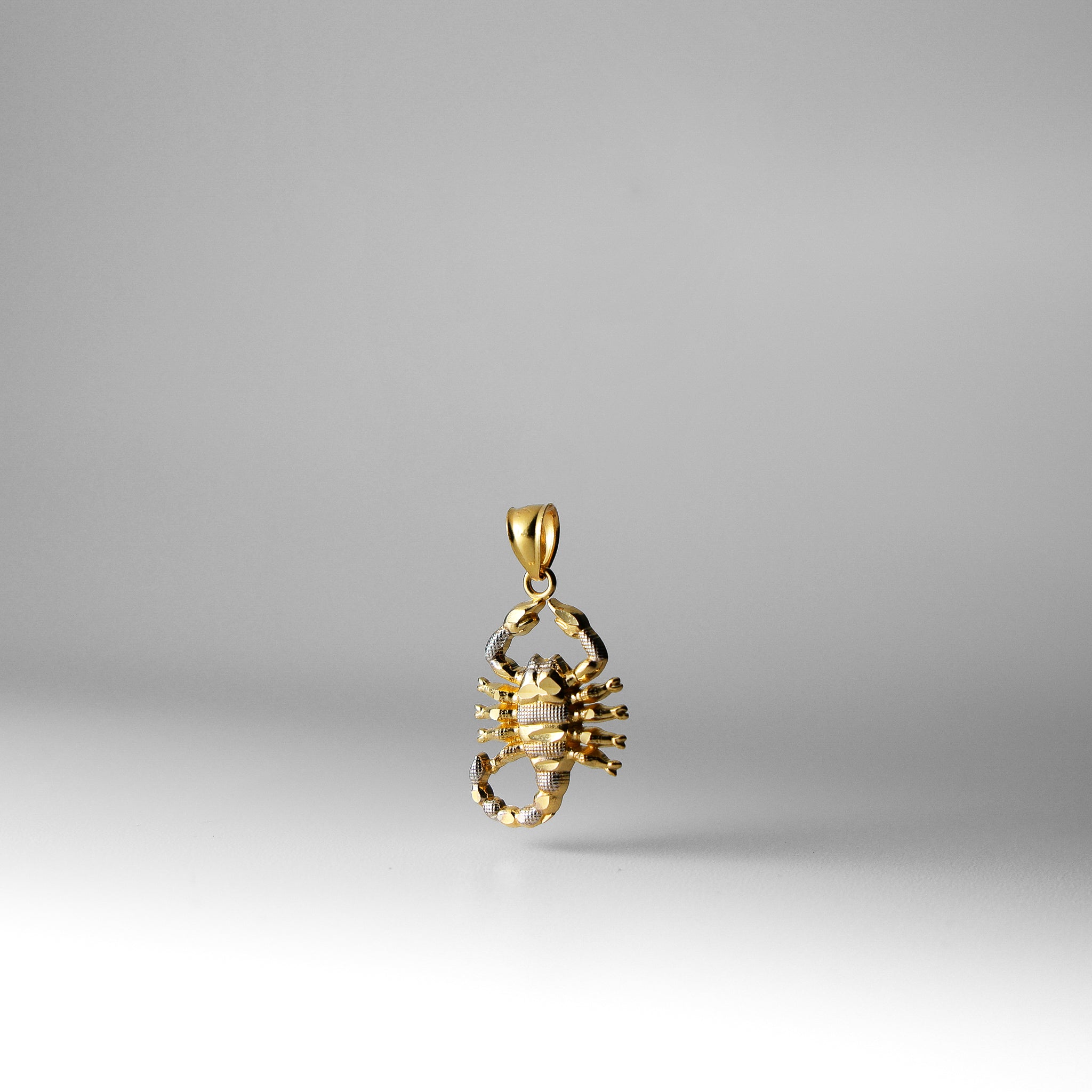 Gold Scorpion Pendant Model-1588 - Charlie & Co. Jewelry