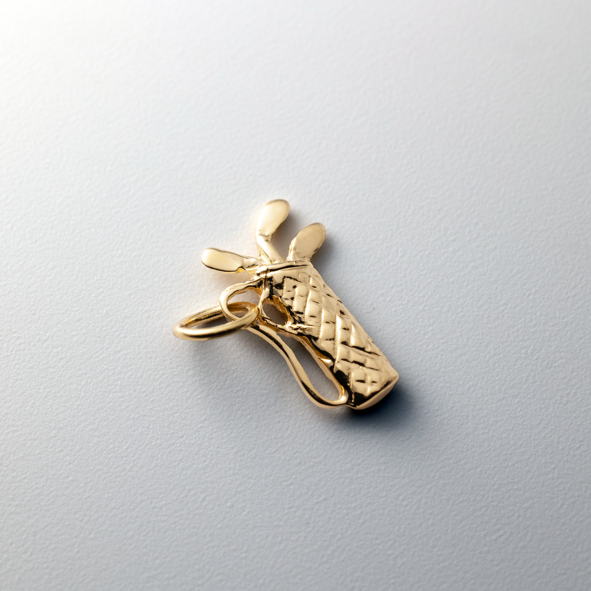 14k 3D Golf Bag Charm - Model A7107