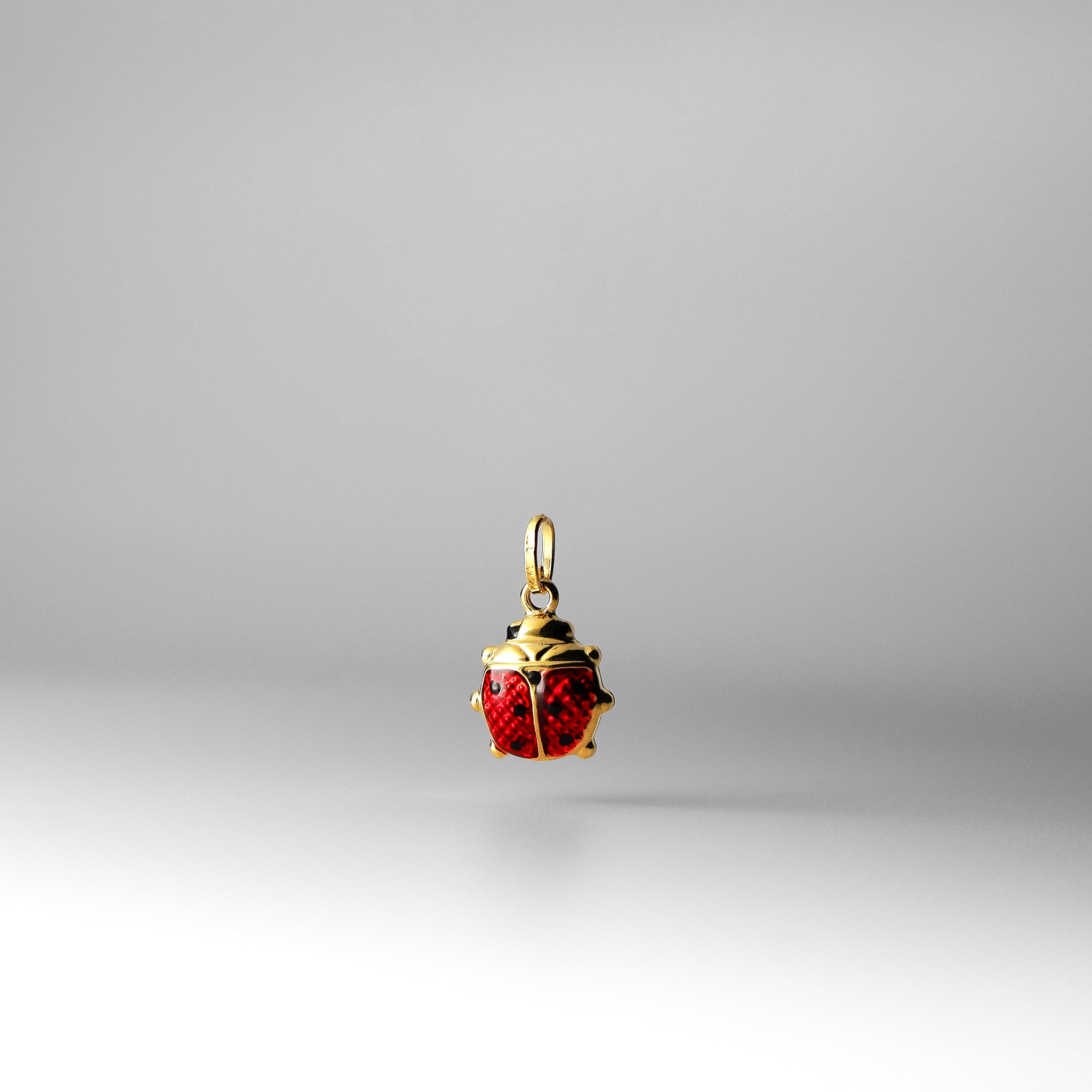 Adorable Ladybug Gold Pendant - Charlie & Co. Jewelry