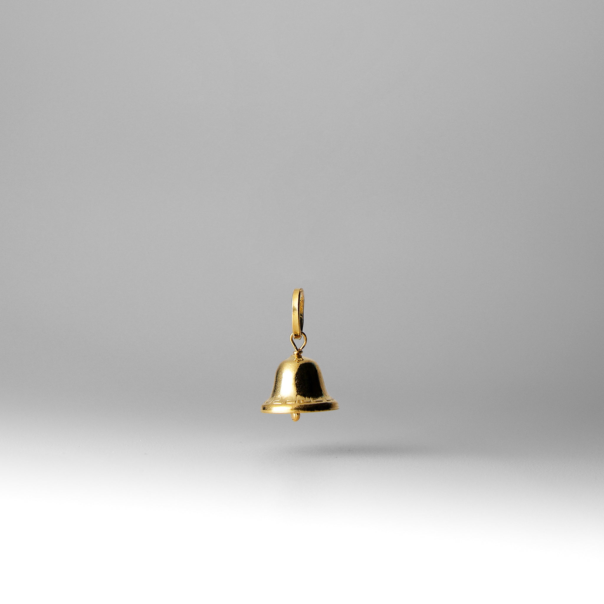 Gold Bell Pendant Model-1713 - Charlie & Co. Jewelry