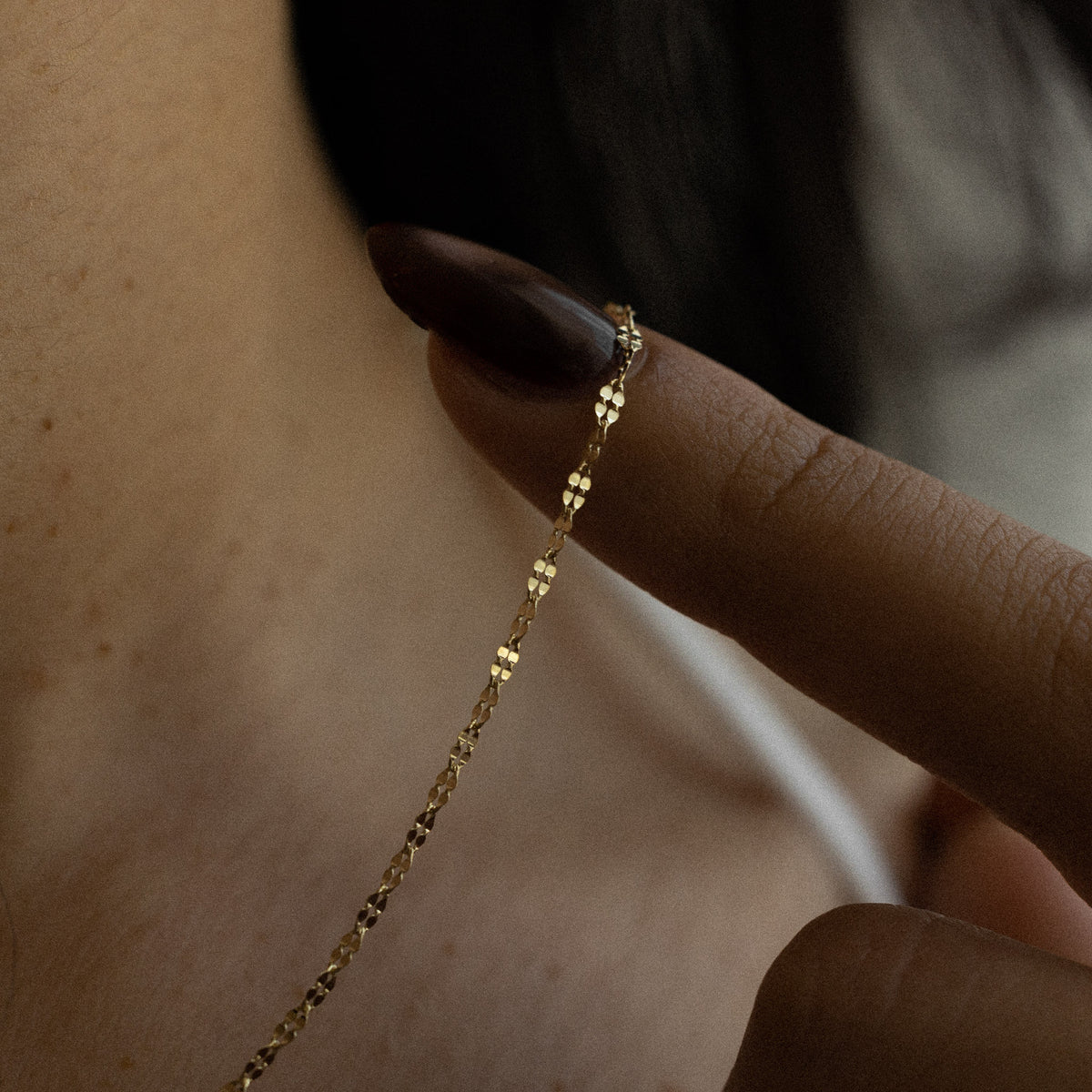 14k Gold 1.7mm Twist Diamond-Cut Mirror Chain - Model CH-0247