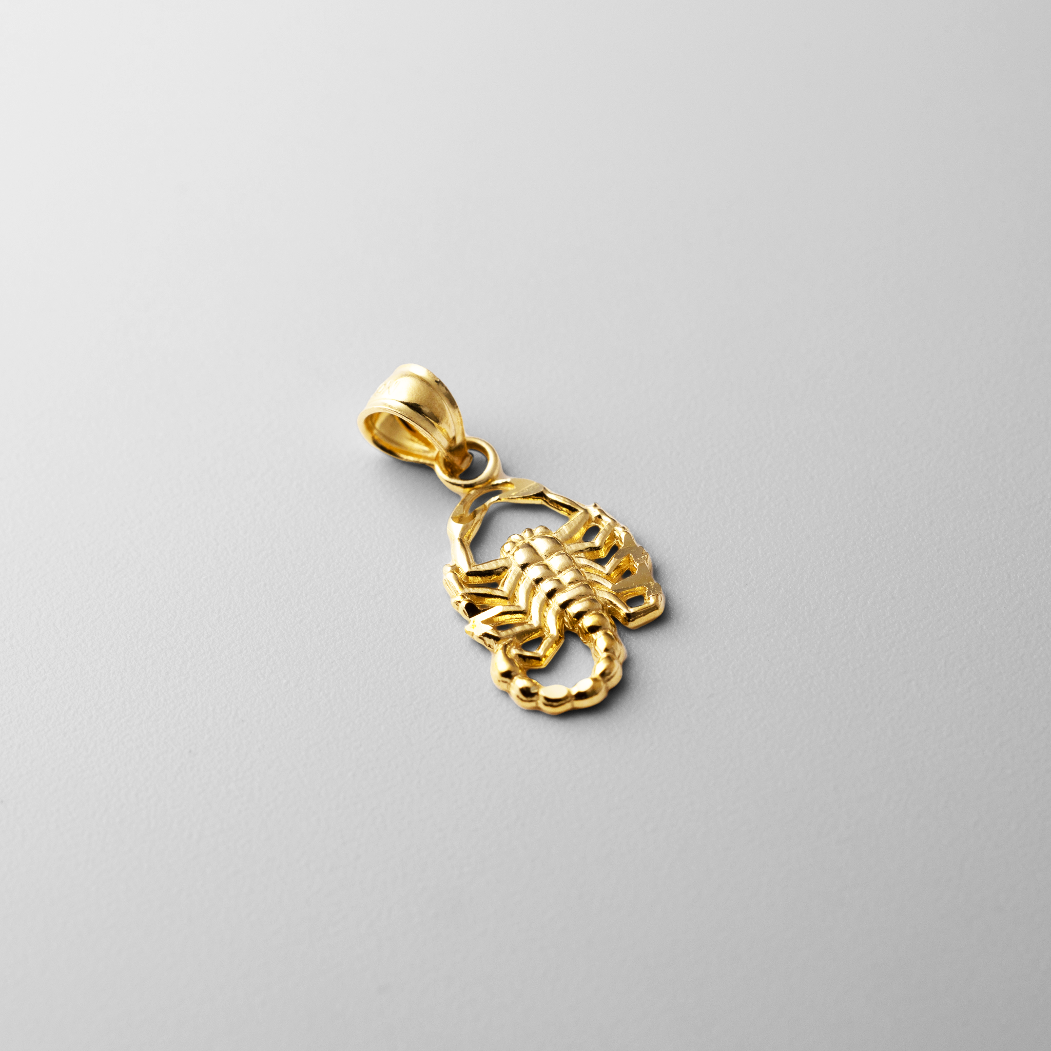 Gold Scorpion Pendant Model-1587 - Charlie & Co. Jewelry