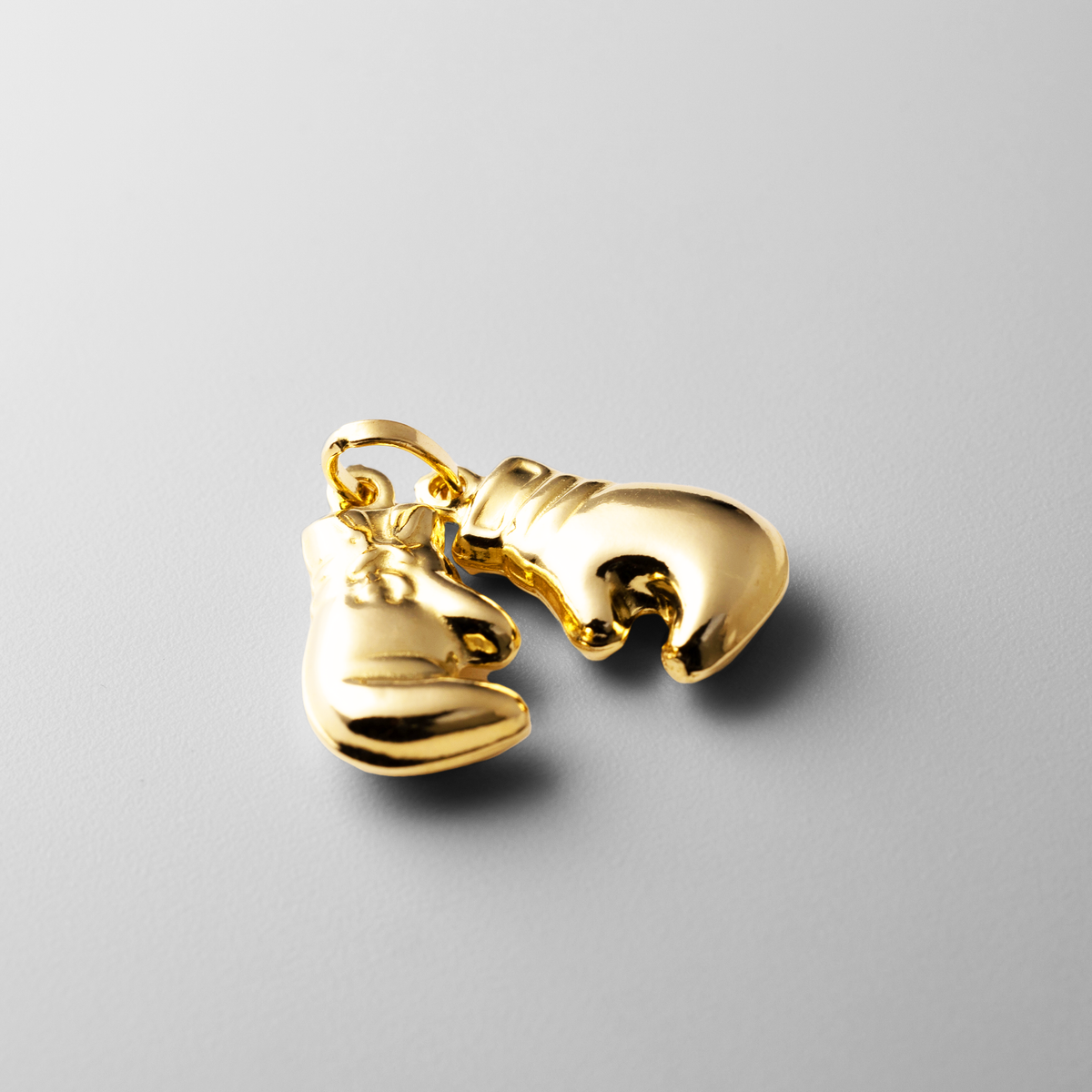 Charlie And Co Jewelry | Gold Boxing Glove Pendant | 14K Gold Boxing ...