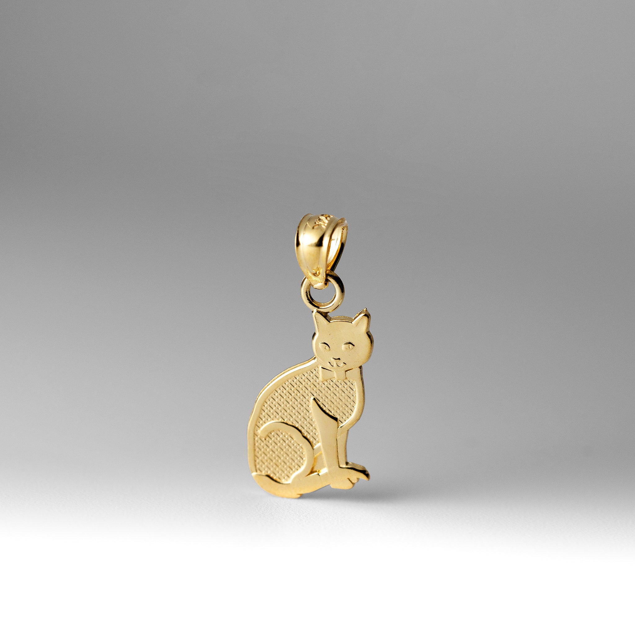 Gold Cat Pendant Model-1659