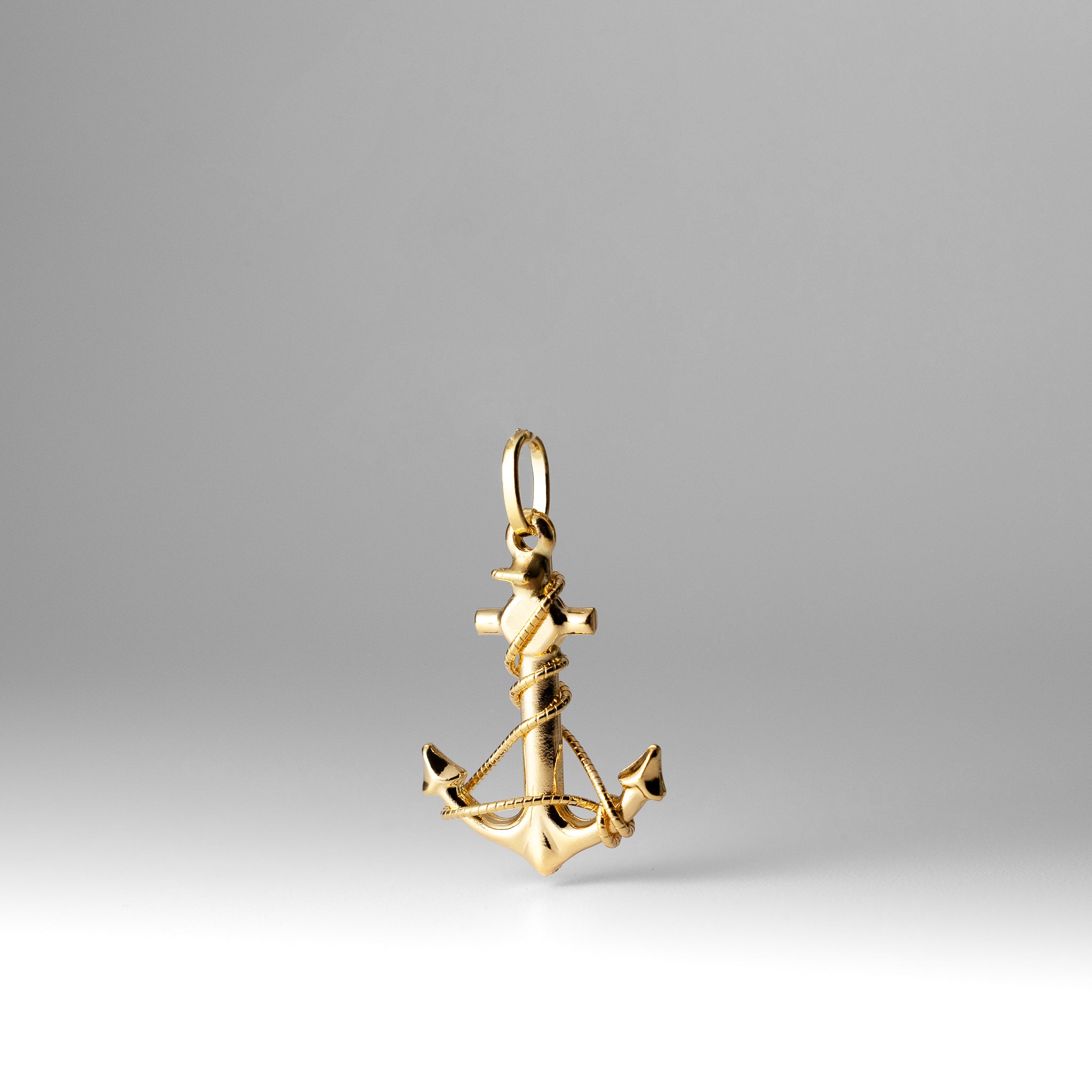 Gold Anchor Pendant Model-PT1705