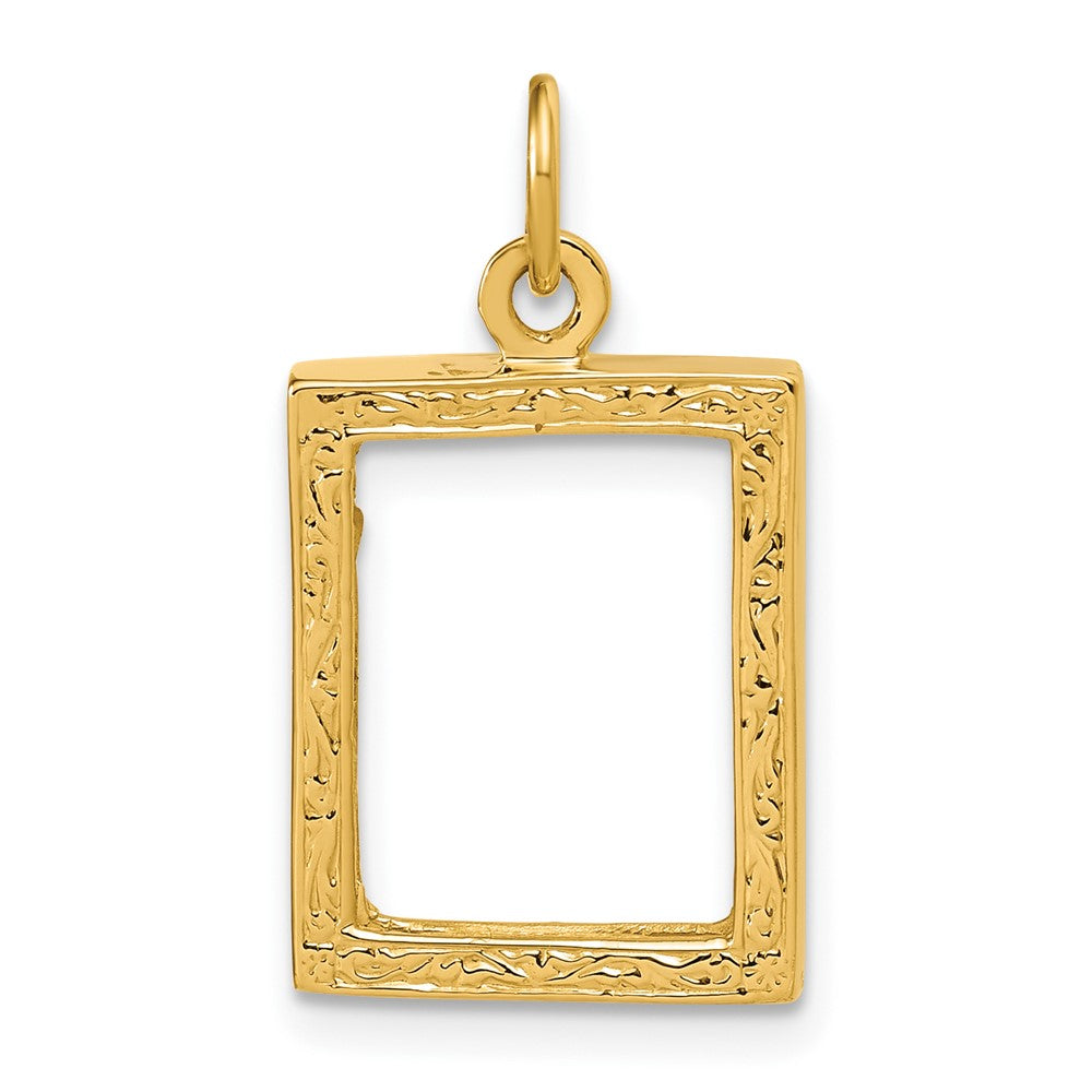 Charlie & Co Jewelry | 14k Small Picture Frame Pendant - Model A0194
