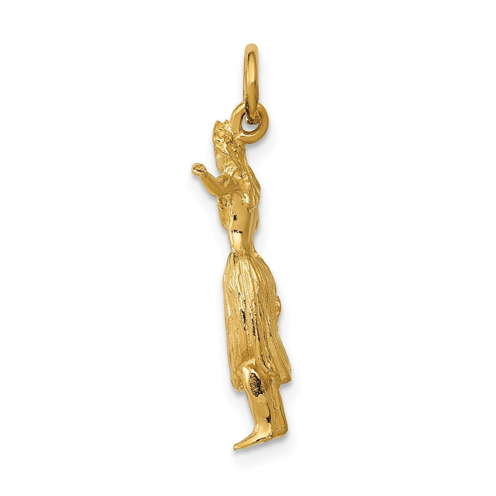 Charlie & Co Jewelry | 14k 3-d Hula Dancer Charm - Model A0240