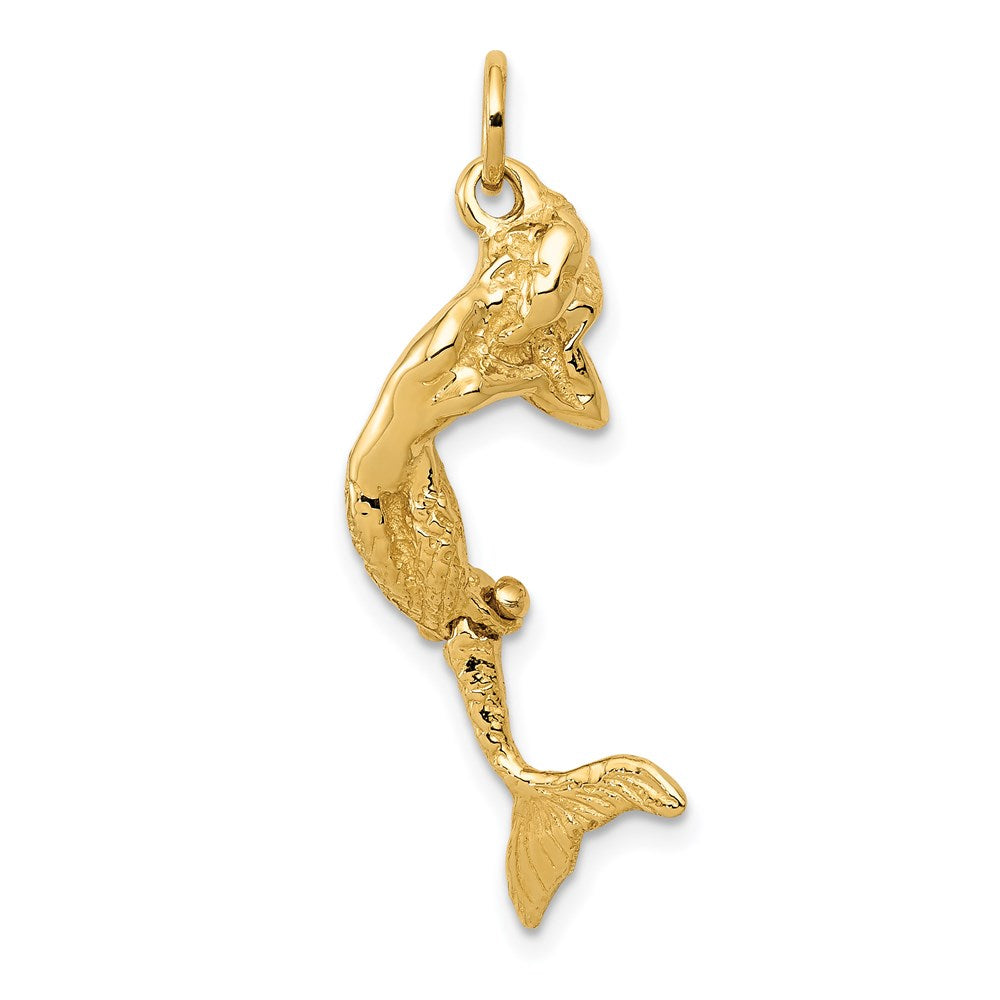 Charlie & Co Jewelry | 14k 3d Mermaid Charm - Model A0296