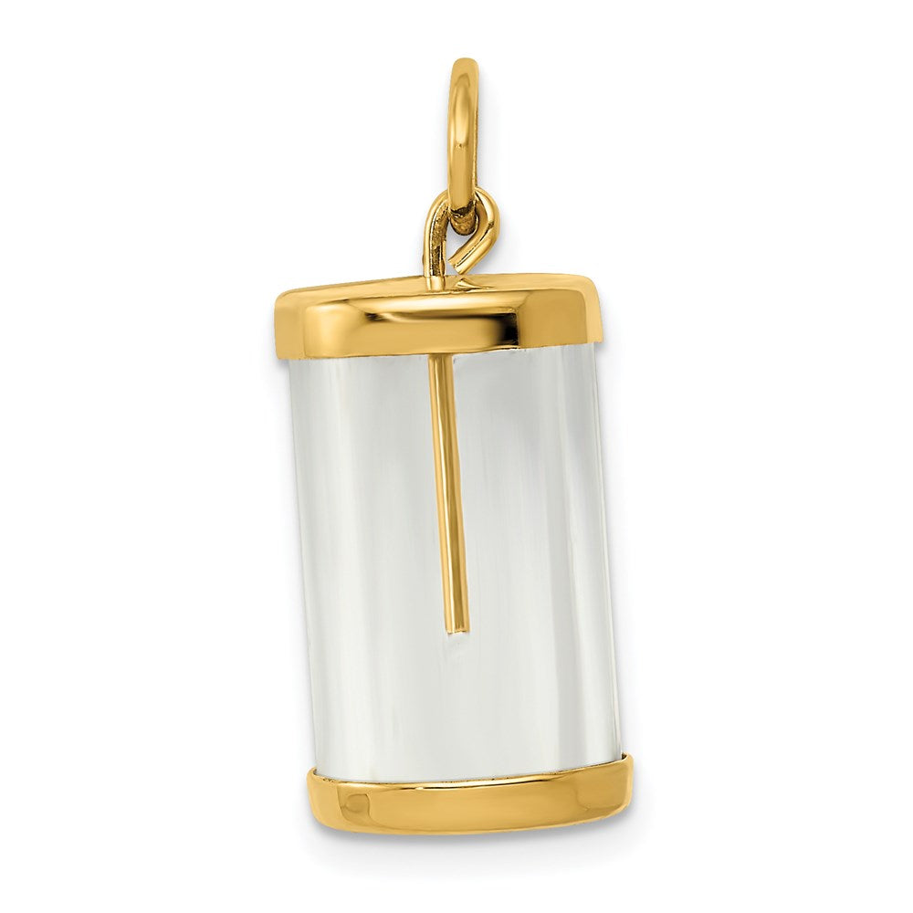 Charlie & Co Jewelry | 14k Fillable Capsule Charm - Model A0407E