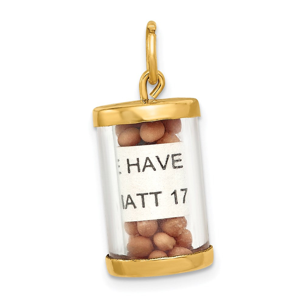 Charlie & Co Jewelry | 14k 3-d Mustard Seeds Matthew 17  Scroll Pendant - Model A0407