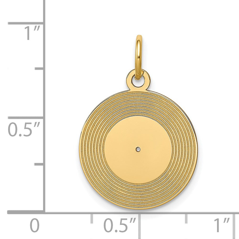 Charlie & Co Jewelry | 14k Record Album Charm - Model A0564/L