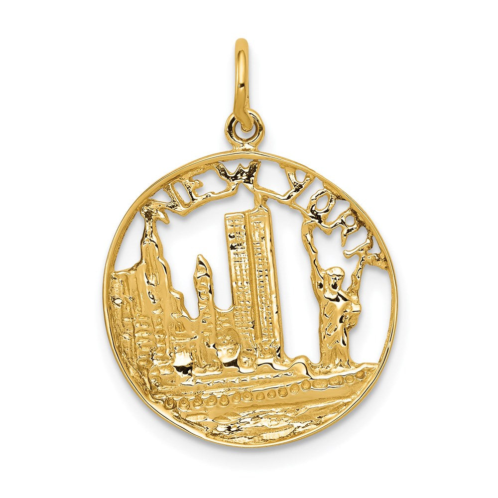 Charlie & Co Jewelry | 14k New York Skyline Charm - Model A0601/C