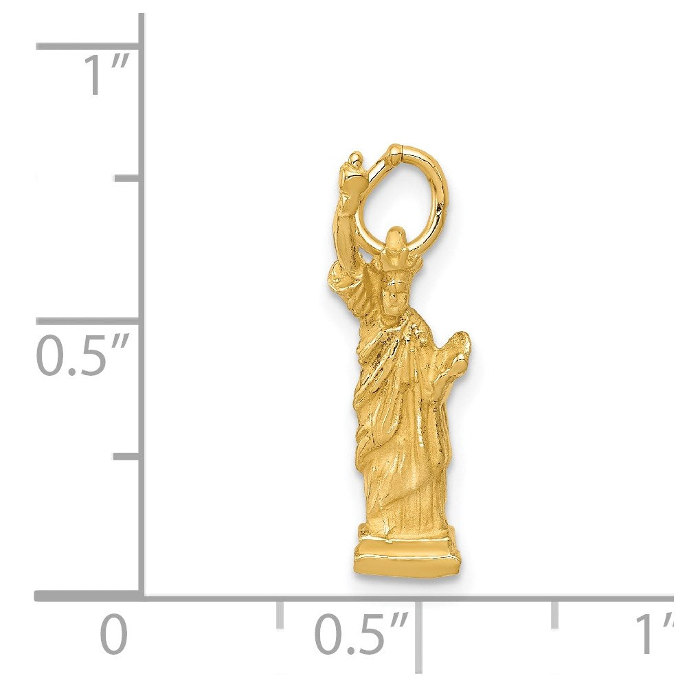 Charlie & Co Jewelry | 14k  3d Statue Of Liberty Charm - Model A0685