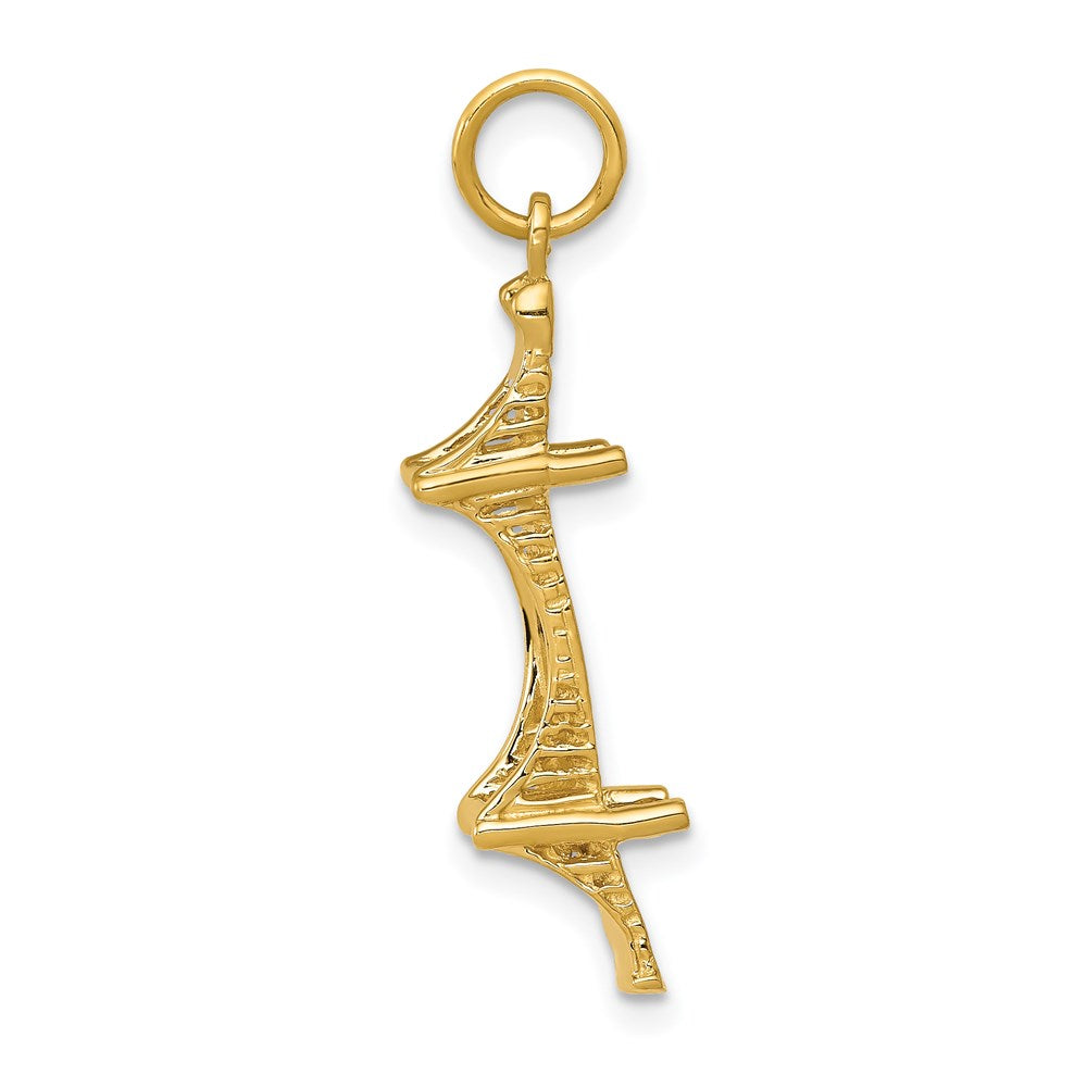 Charlie & Co Jewelry | 14k 3d Mackinac Bridge Charm - Model A1069/LM