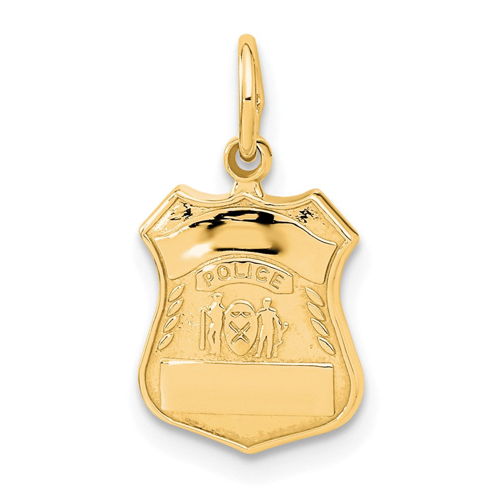 Charlie & Co Jewelry | 14k Police Badge Charm - Model A1251