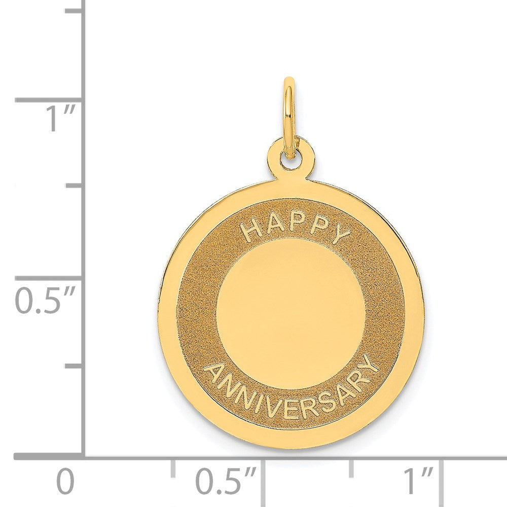 Charlie & Co Jewelry | 14k Happy Anniversary Charm - Model A1953