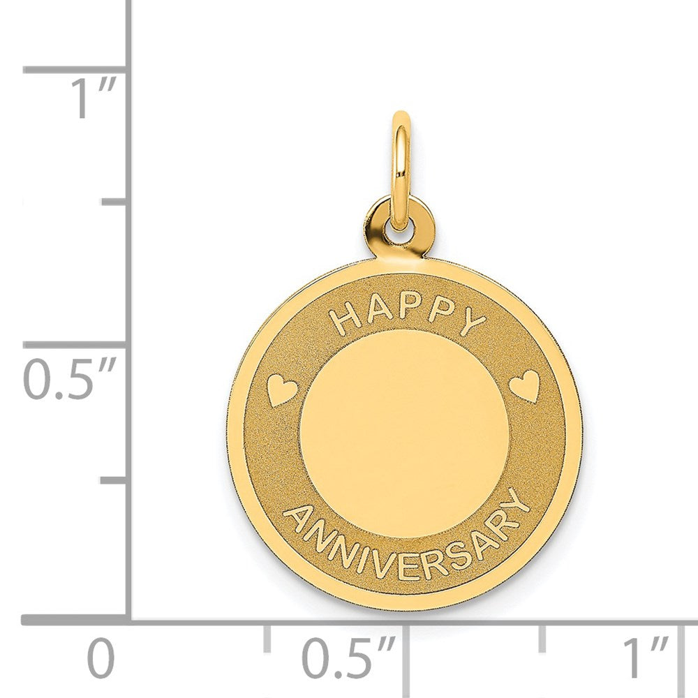 Charlie & Co Jewelry | 14k Happy Anniversary Charm - Model A1953/L