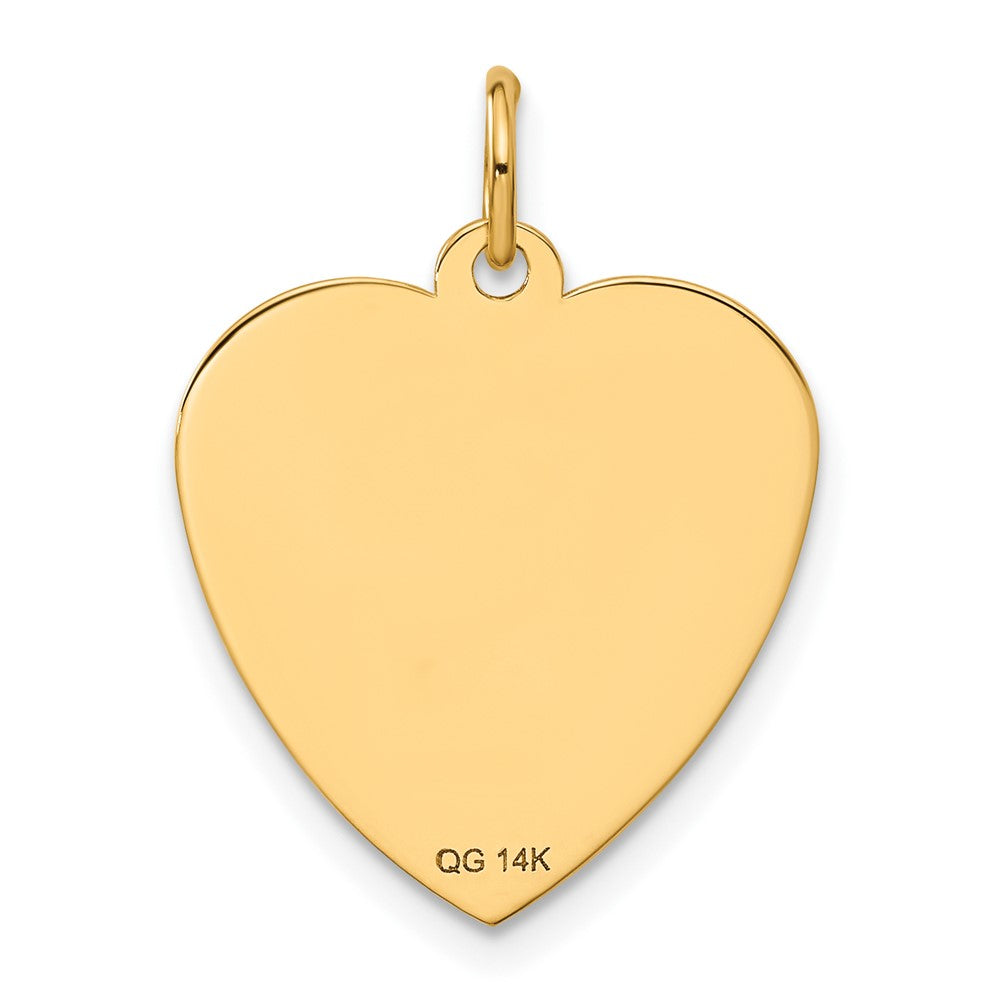 Charlie & Co Jewelry | 14k Happy Birthday Heart Disc Charm - Model A2000/L