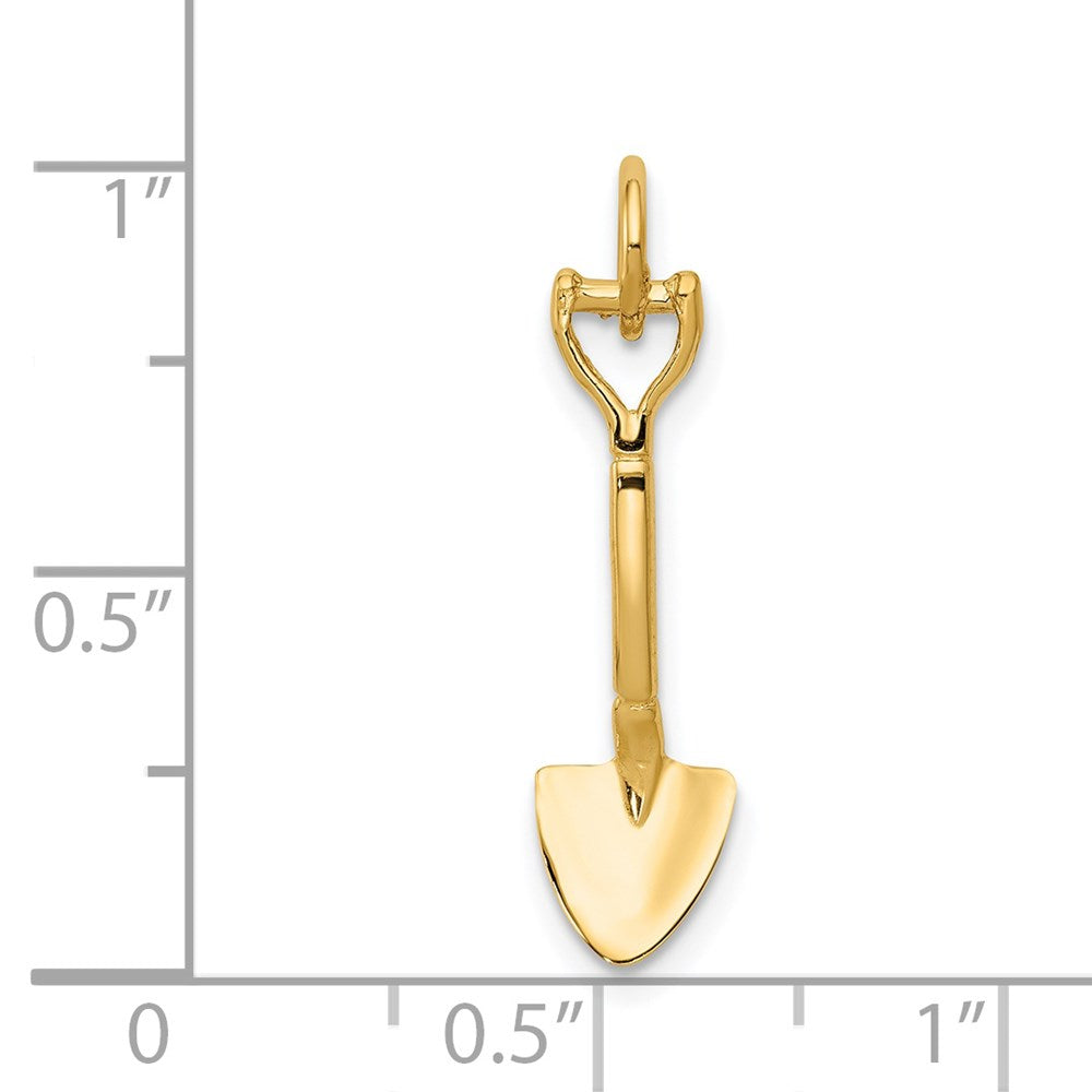 Charlie & Co Jewelry | 14k 3-d Spade Charm - Model A2140