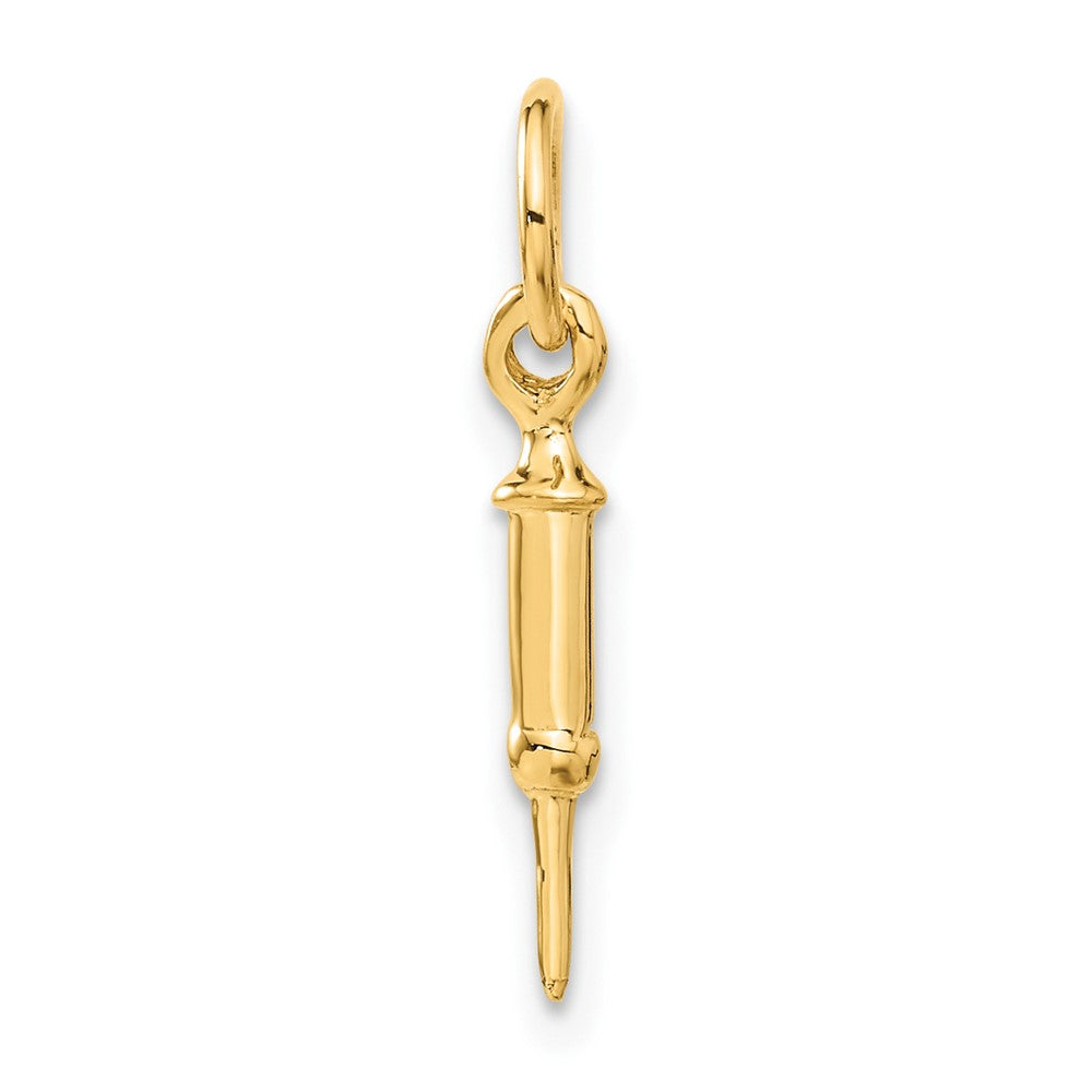 Charlie & Co Jewelry | 14k Doctors Syringe Charm - Model A2938