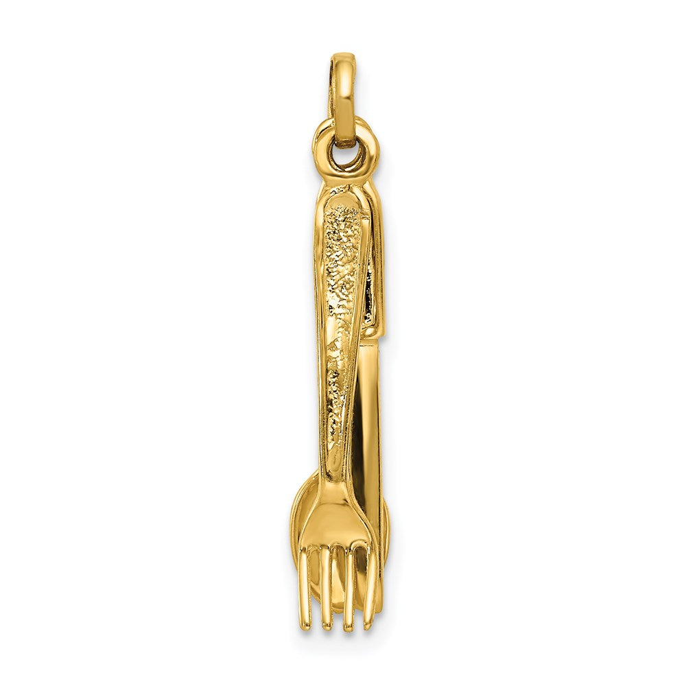 Charlie & Co Jewelry | 14k Knife, Fork And Spoon Charm - Model A4183