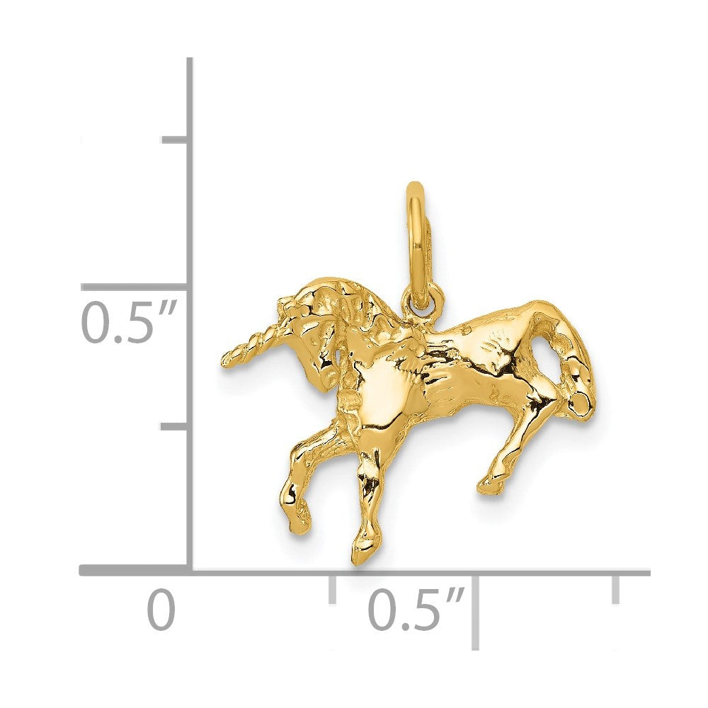 Charlie & Co Jewelry | 14k Unicorn Charm - Model A4704/L
