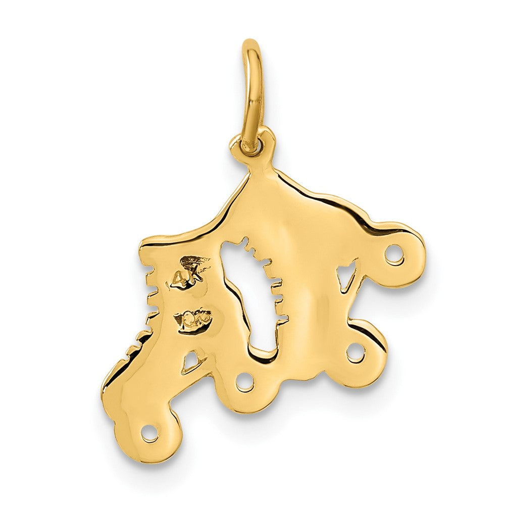 Charlie & Co Jewelry | 14k Roller Skates Charm - Model A4735