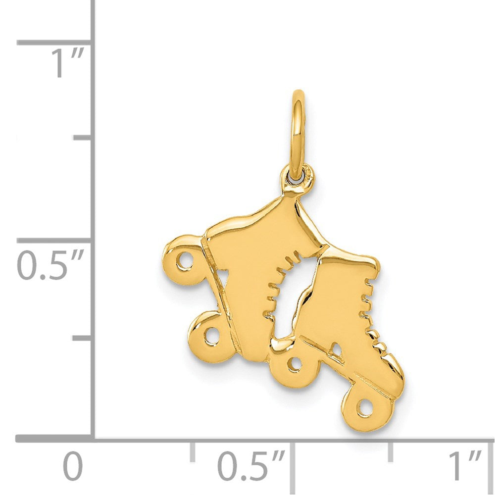 Charlie & Co Jewelry | 14k Roller Skates Charm - Model A4735