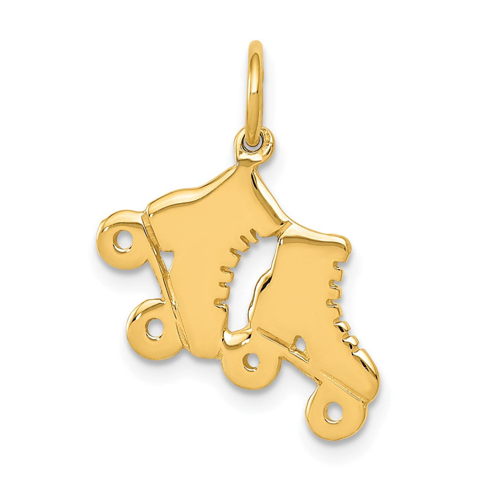 Charlie & Co Jewelry | 14k Roller Skates Charm - Model A4735