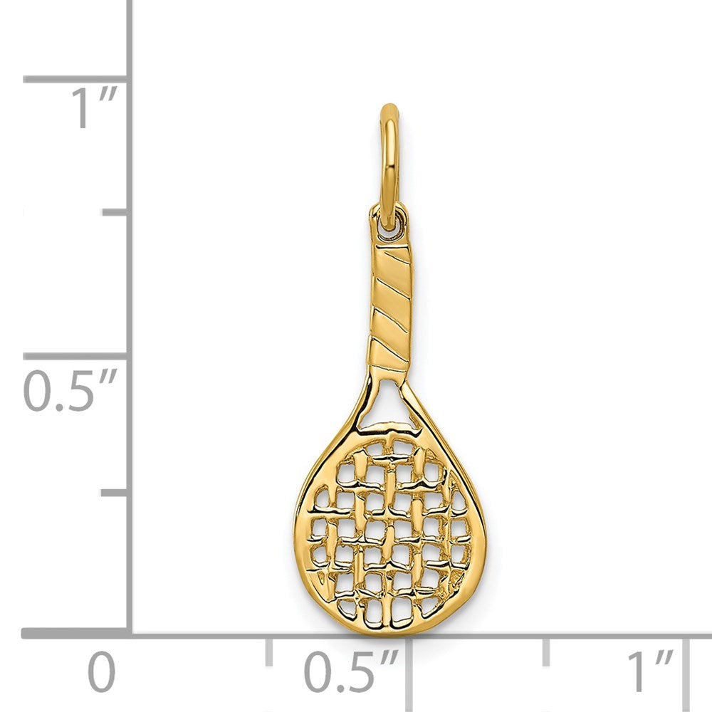 Charlie & Co Jewelry | 14k Racquet Charm - Model A4773