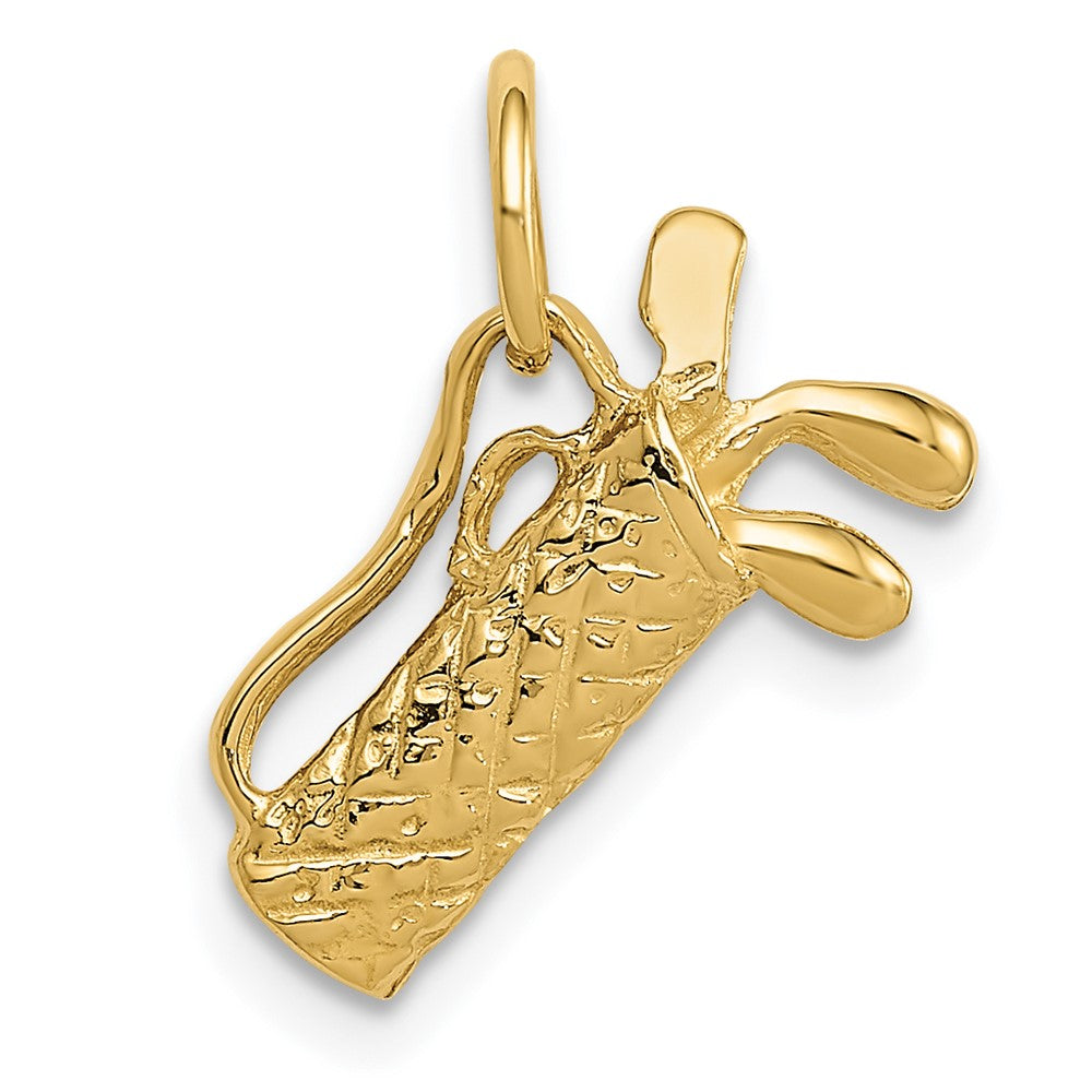 Charlie & Co Jewelry | 14k 3-d Golf Bag Charm - Model A7107