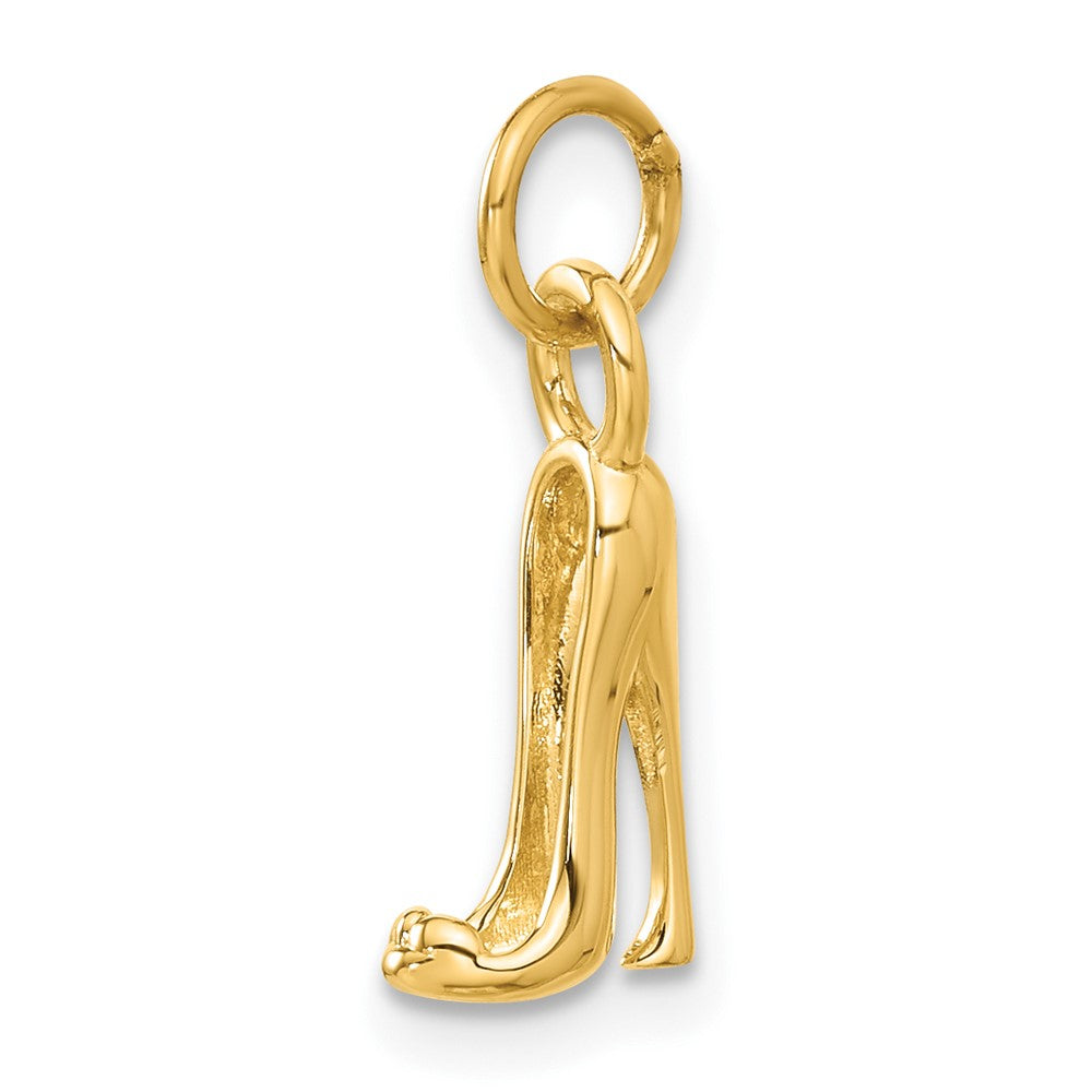 Charlie & Co Jewelry | 14k  3d High Heel Shoe Charm - Model A9138