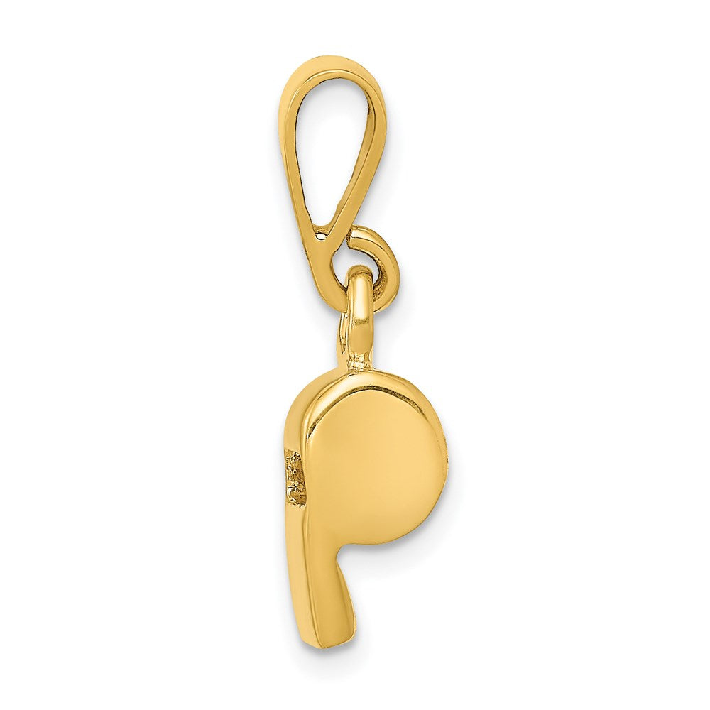 Charlie & Co Jewelry | 14k 3d Sports Whistle Pendant - Model A9494