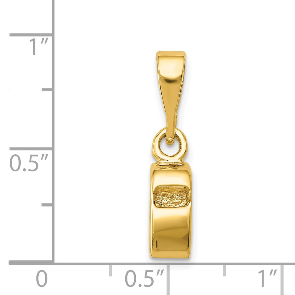 Charlie & Co Jewelry | 14k 3d Sports Whistle Pendant - Model A9494