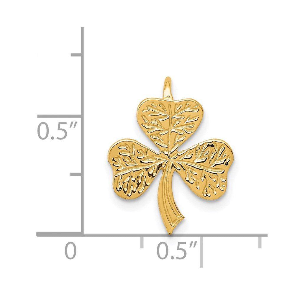 Charlie & Co Jewelry | 14k Shamrock Chain Slide - Model A9502