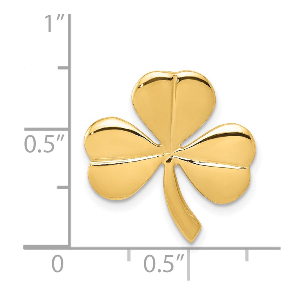 Charlie & Co Jewelry | 14k Shamrock Chain Slide - Model A9504